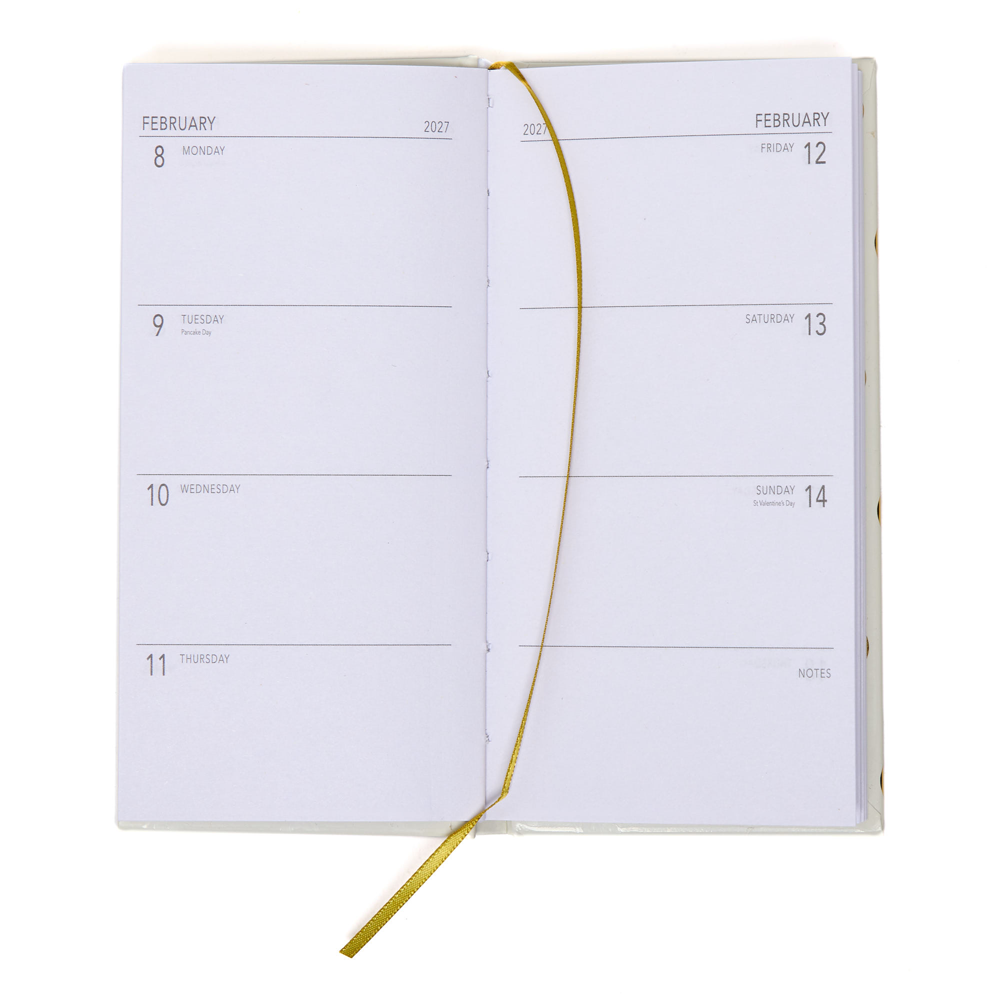Polka Dot Boxed 2027 A6 Diary & Pen