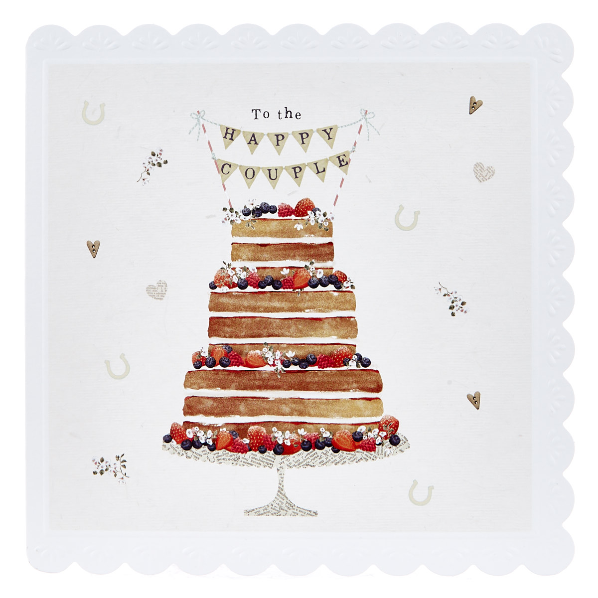 Wedding Card - To The Happy Couple, Cake 