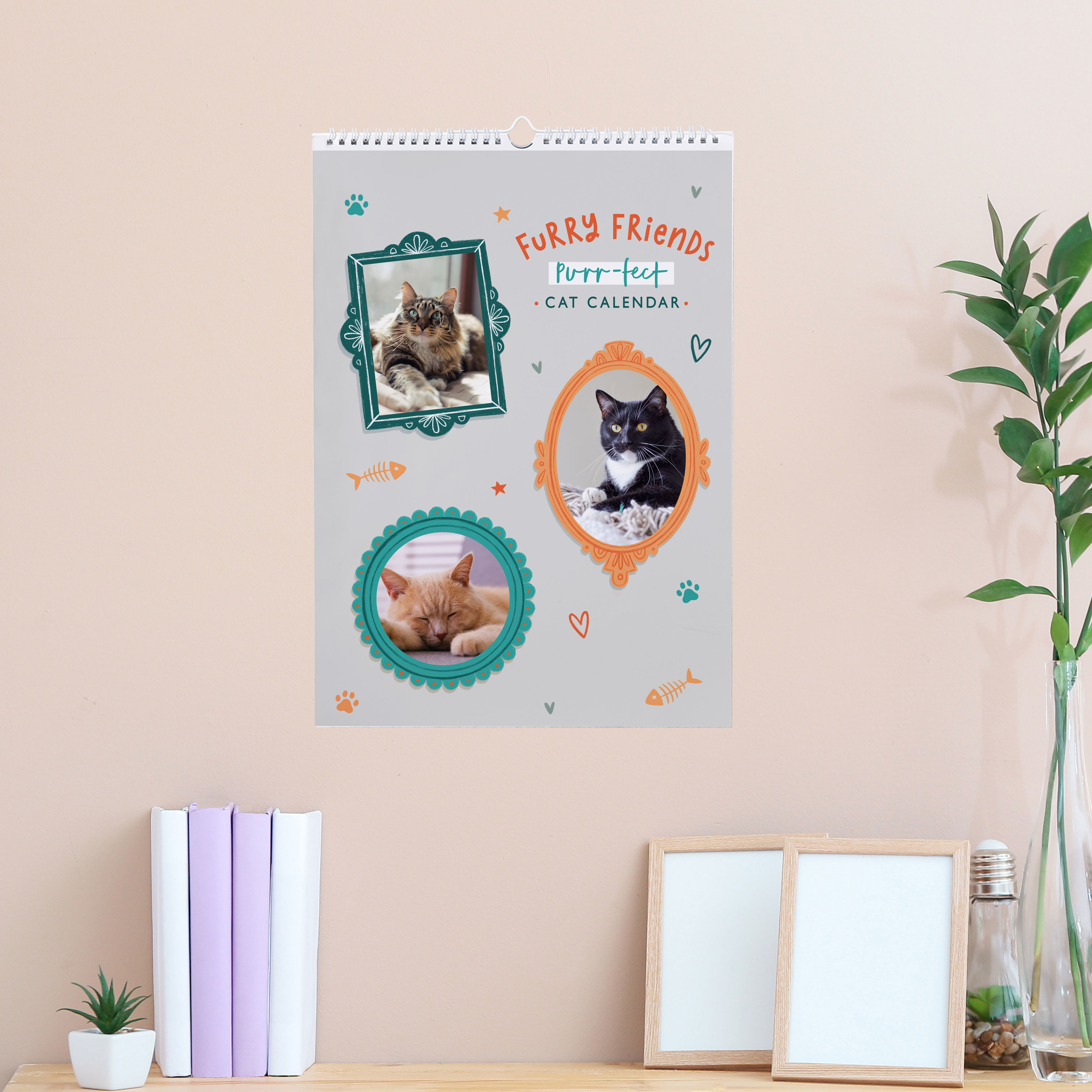 Photo Upload Cats Planner Calendar