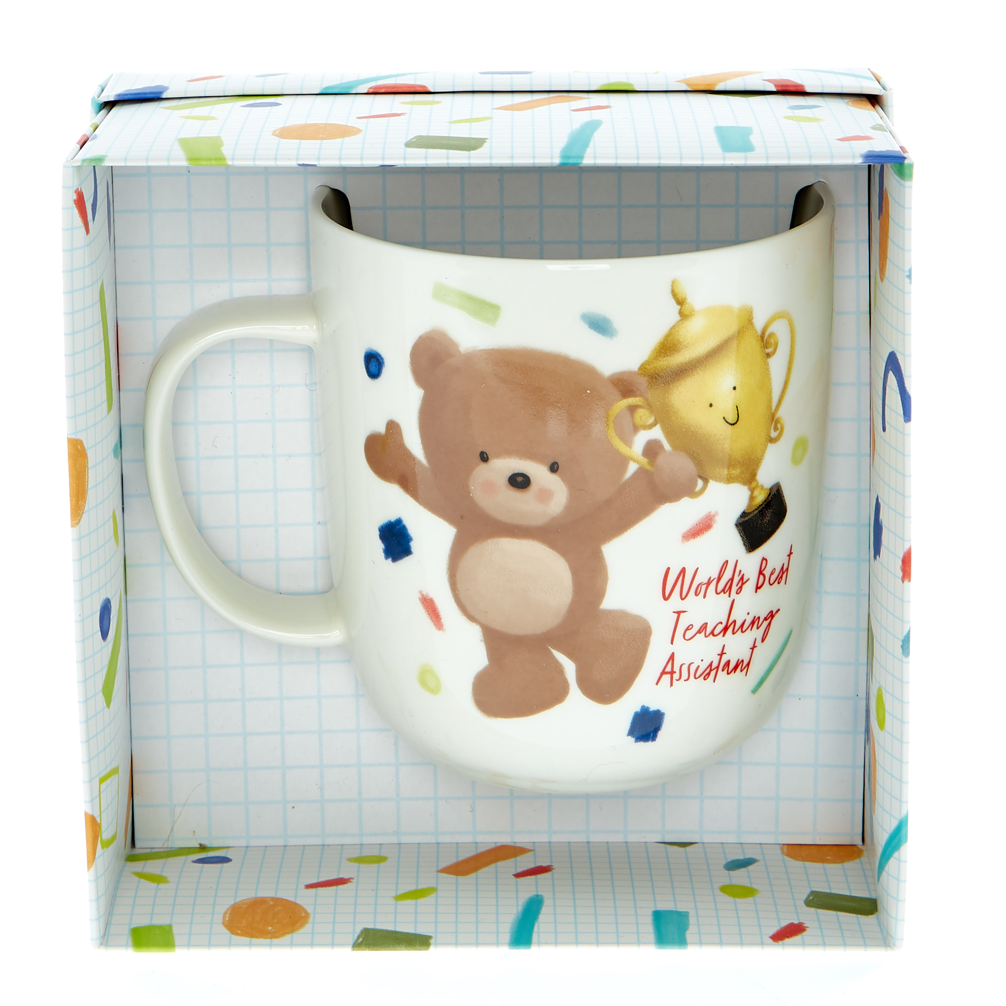 Hugs Bear World's Best Teaching Assistant Mug 