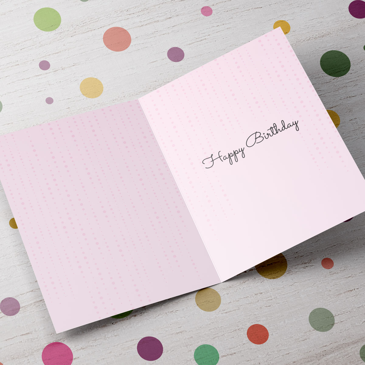 Personalised 18th Birthday Card - Time To Party Pink & Gold