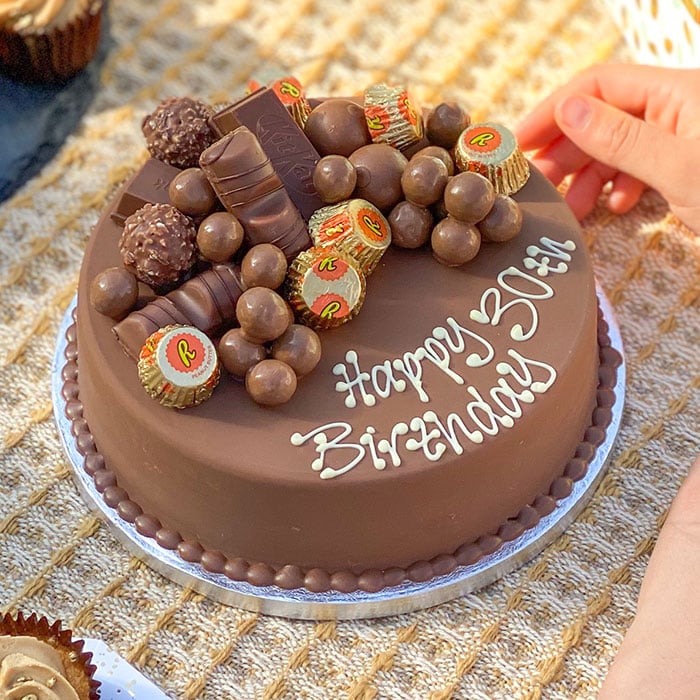 Personalised Chocoholic Smash Cake
