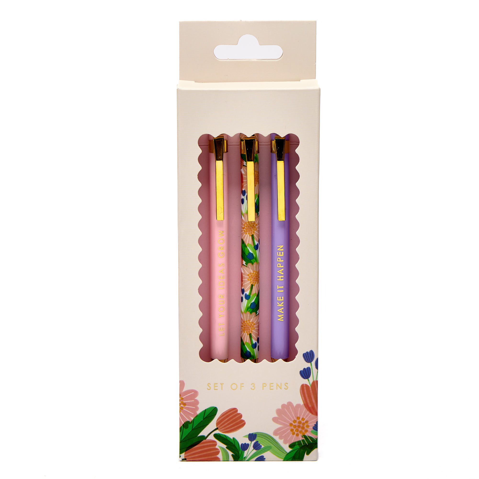 Spring Cottage Pens - Set of 3