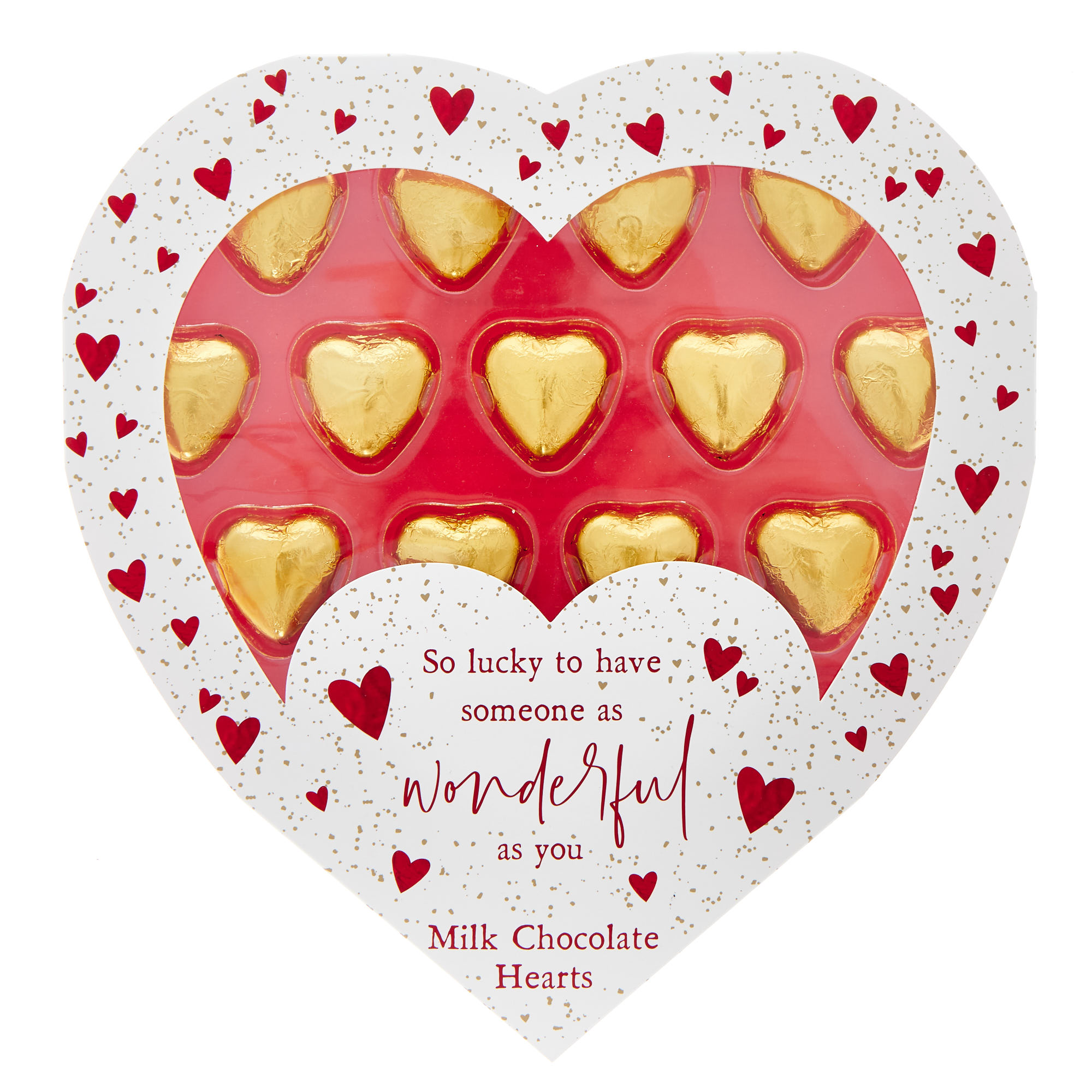 So Lucky To Have You Heart Shaped Chocolates