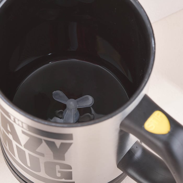 Lazy Man Self-Stirring Mug