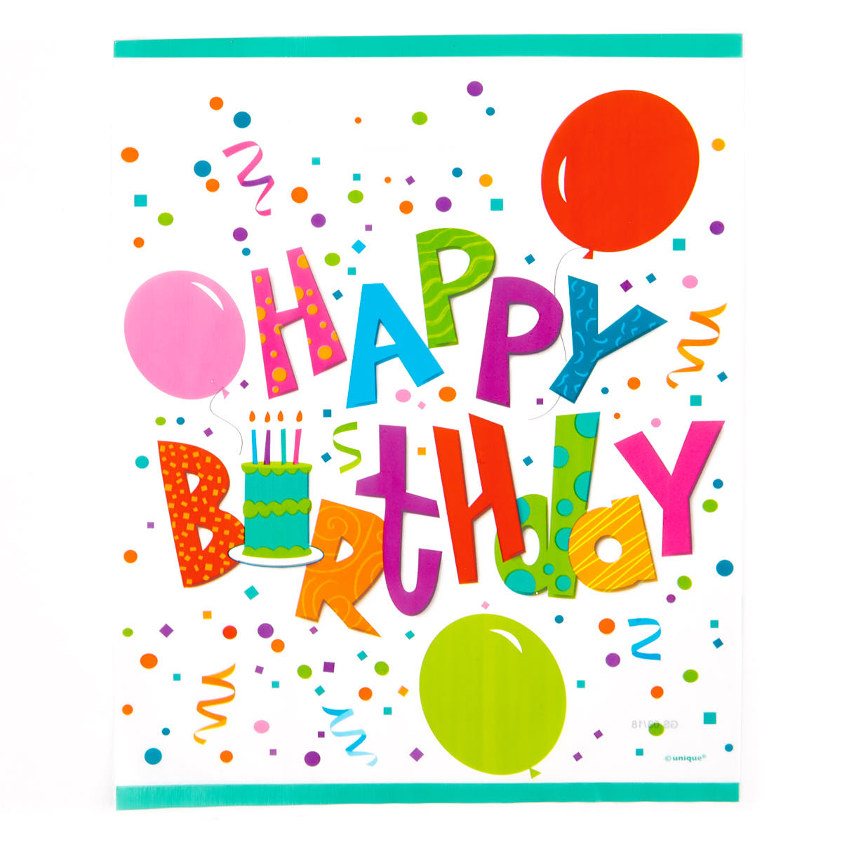 Birthday Jamboree Party Tableware & Decoration Bundle - 81 Pieces