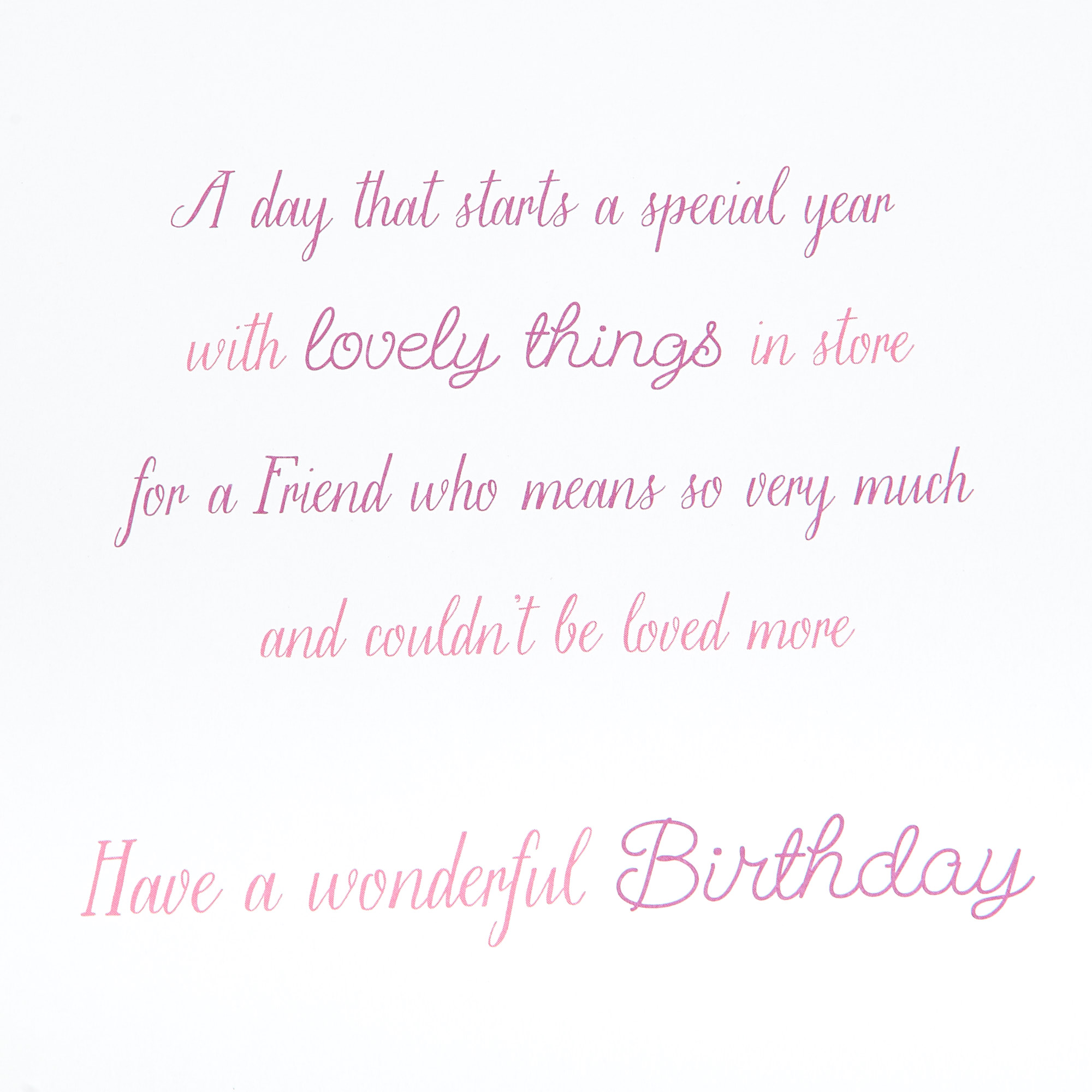 Birthday Cards - Special Friend With Love (Pack of 12)