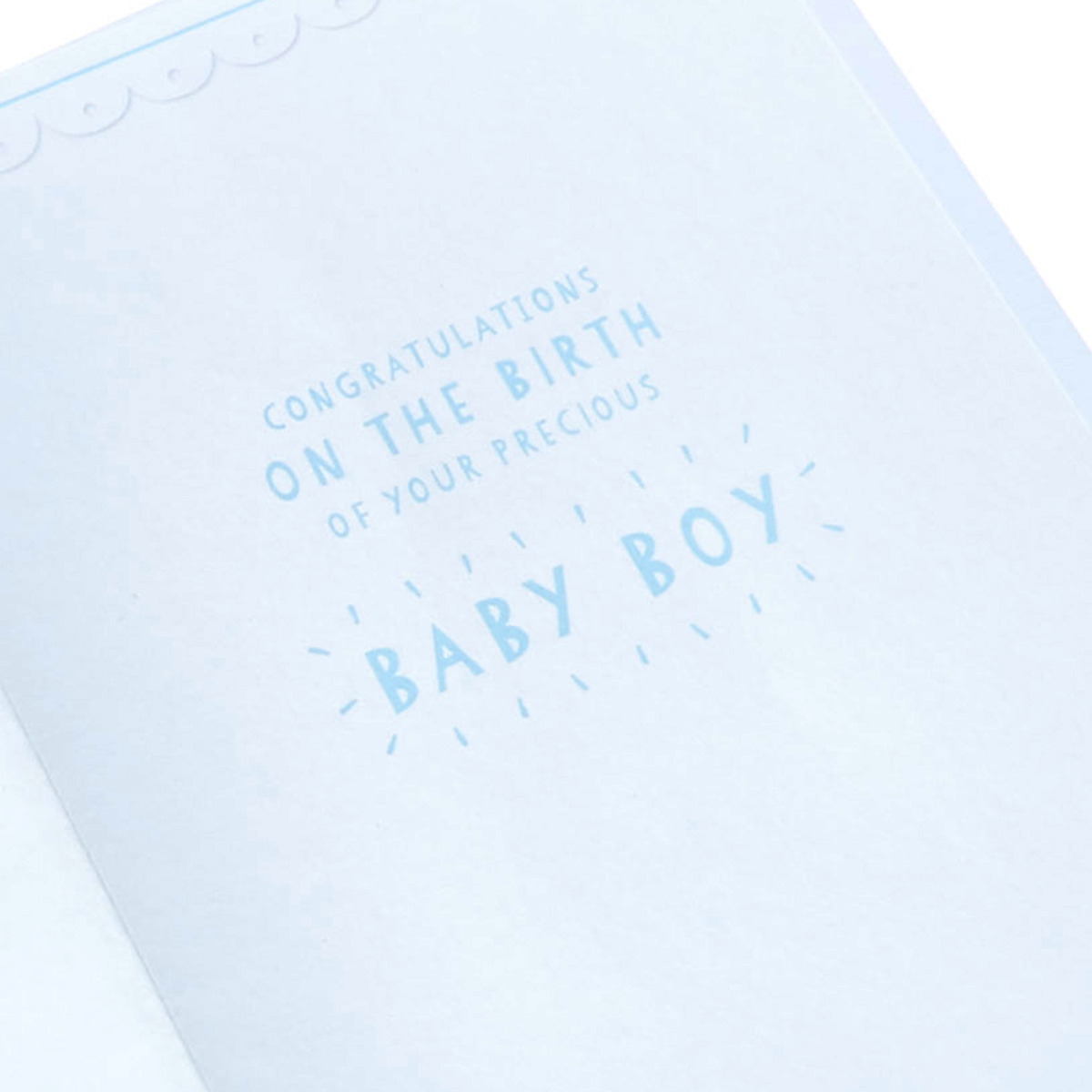 New Baby Card - Hello Baby Boy