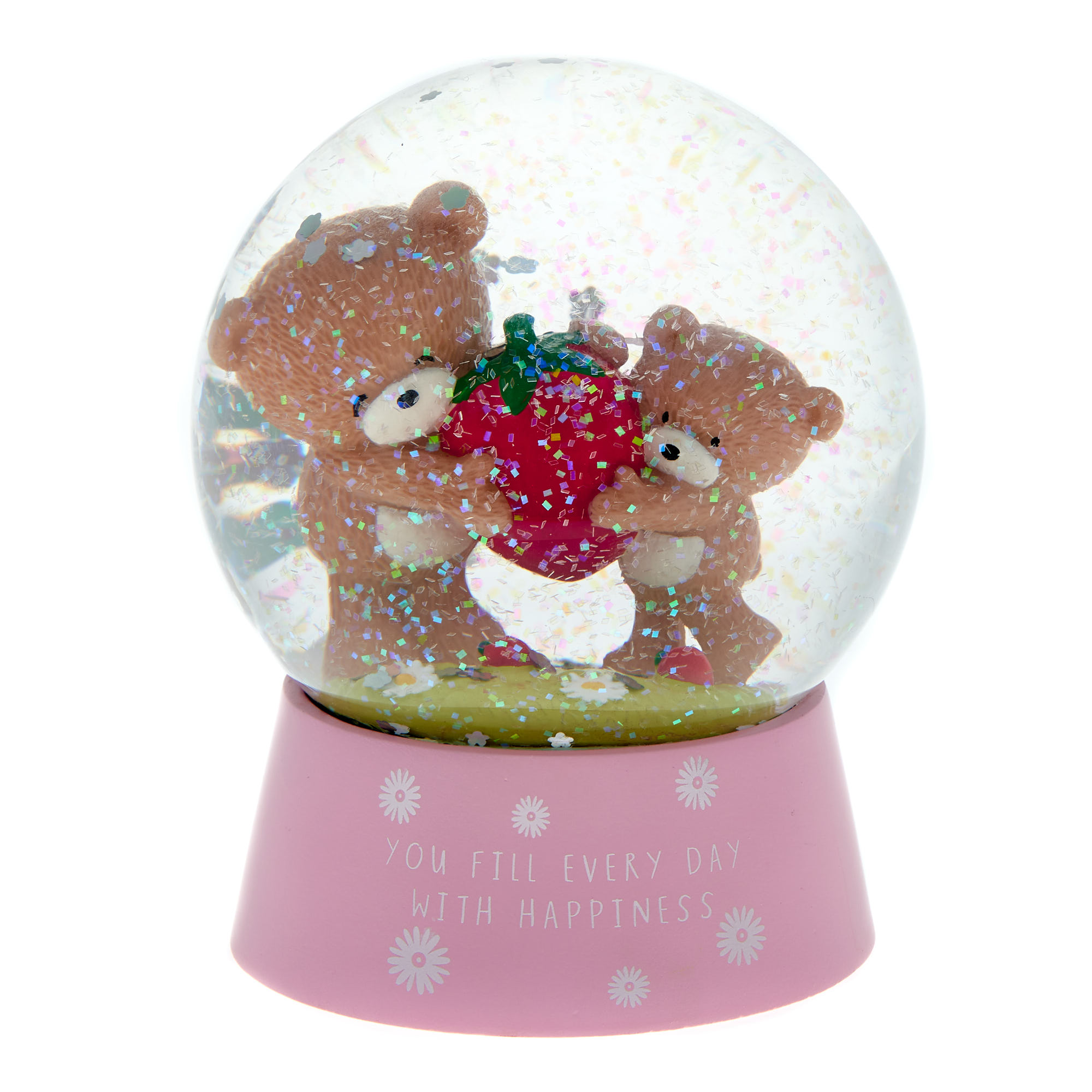You Fill Every Day With Happiness Hugs Water Globe
