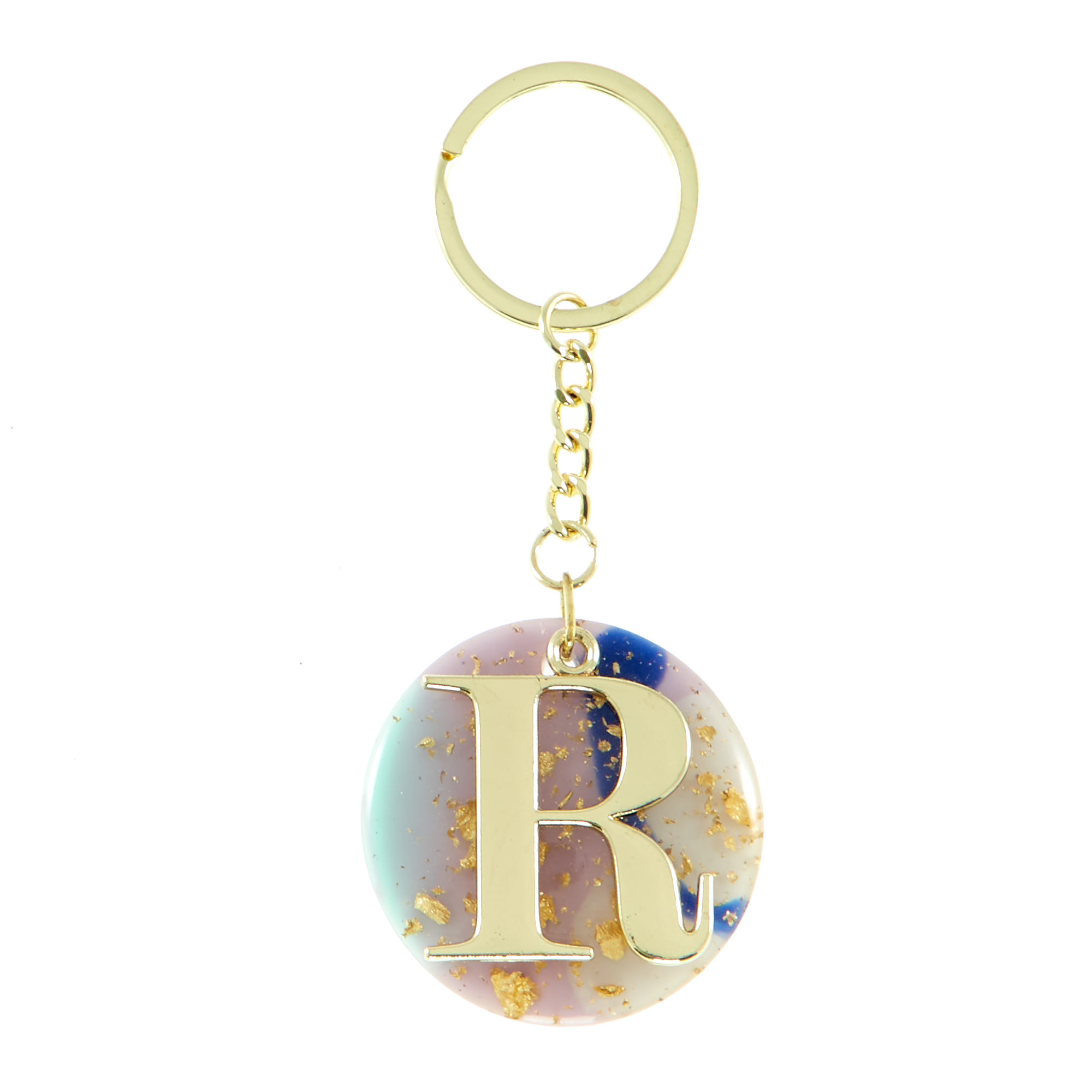 Monogram Keyring Letter R