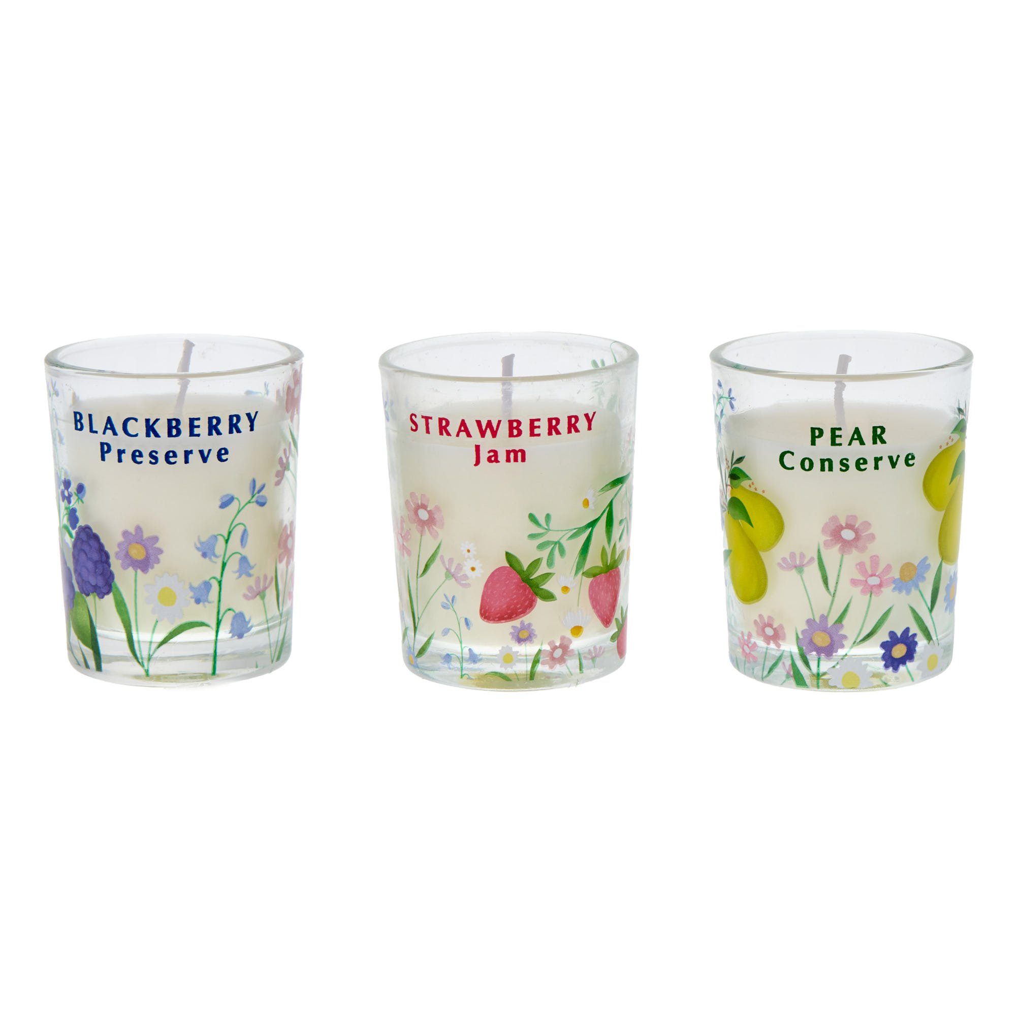 Fruit Fayre Set Of 3 Scented Candles