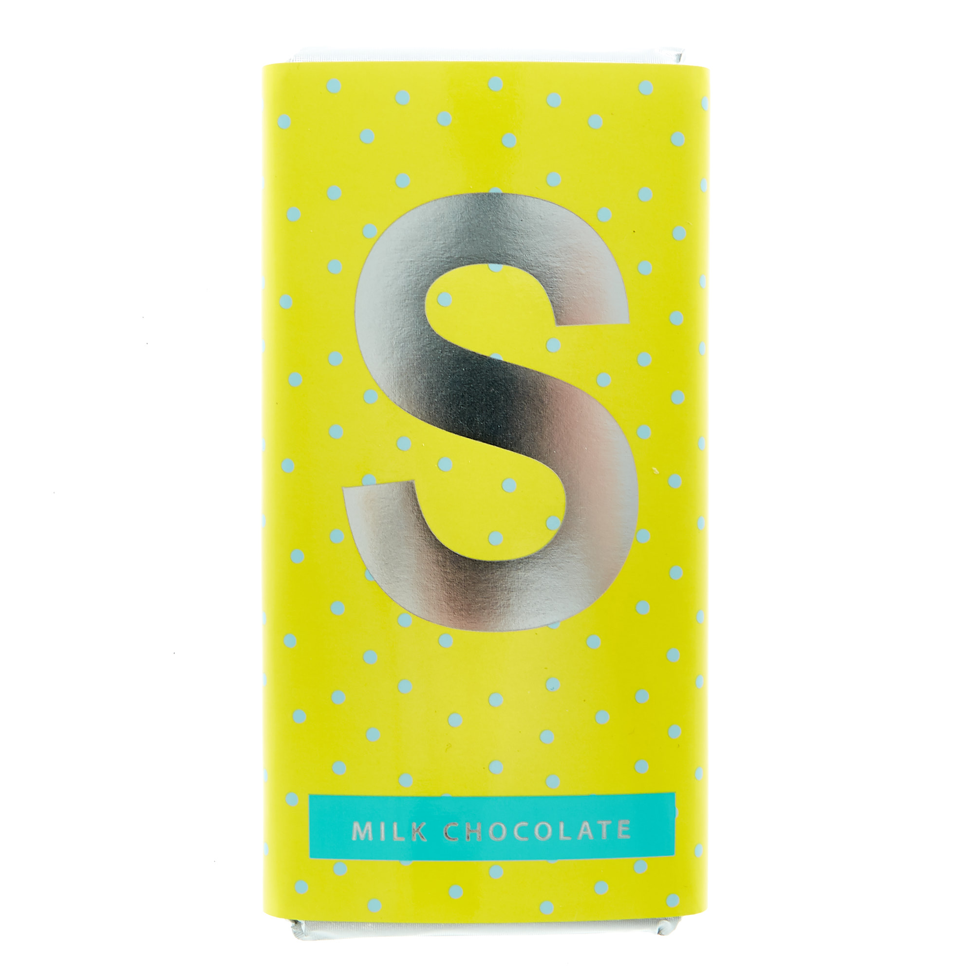 Letter S Milk Chocolate Bar