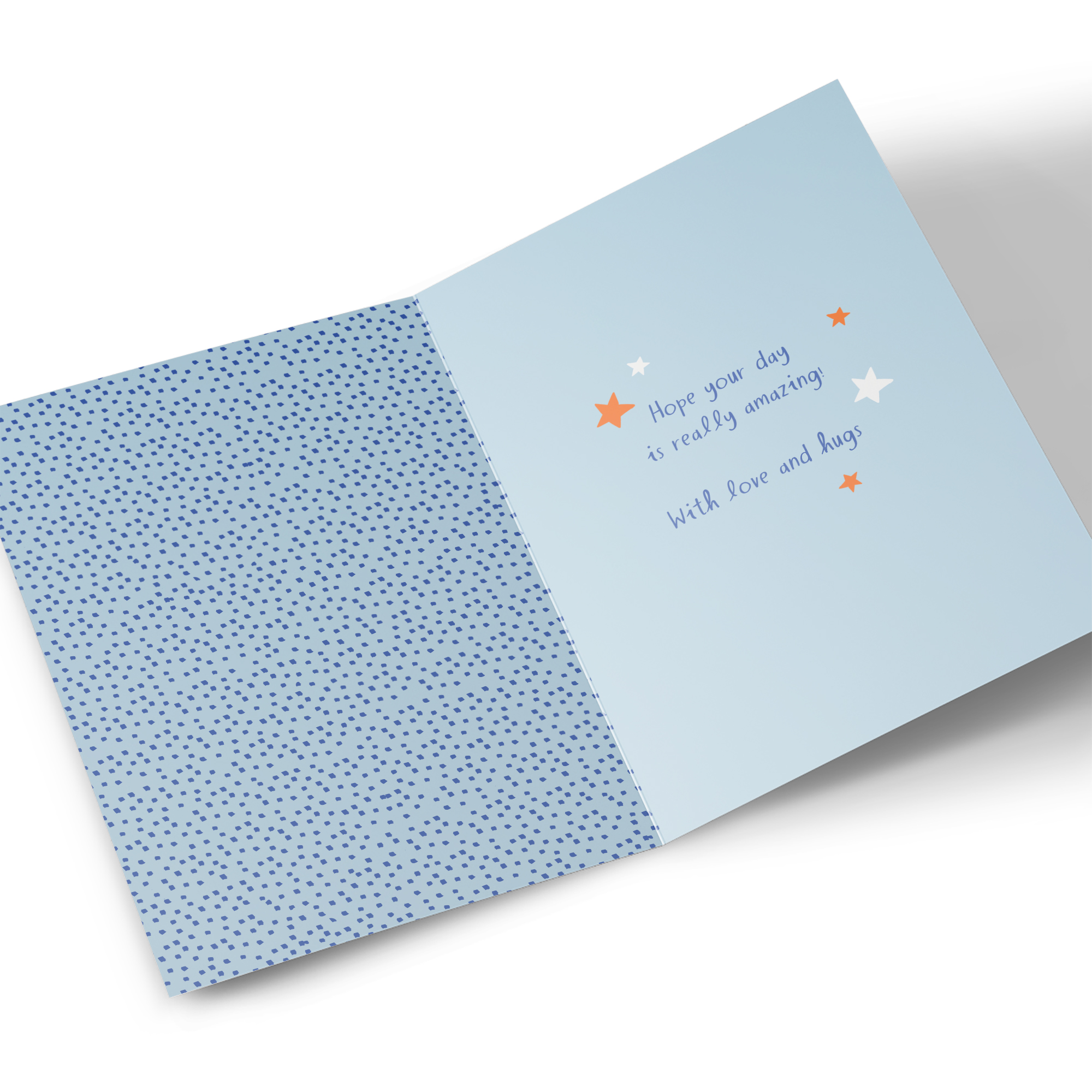 Photo Hugs Father's Day Card - Better Than Most Fab Dad