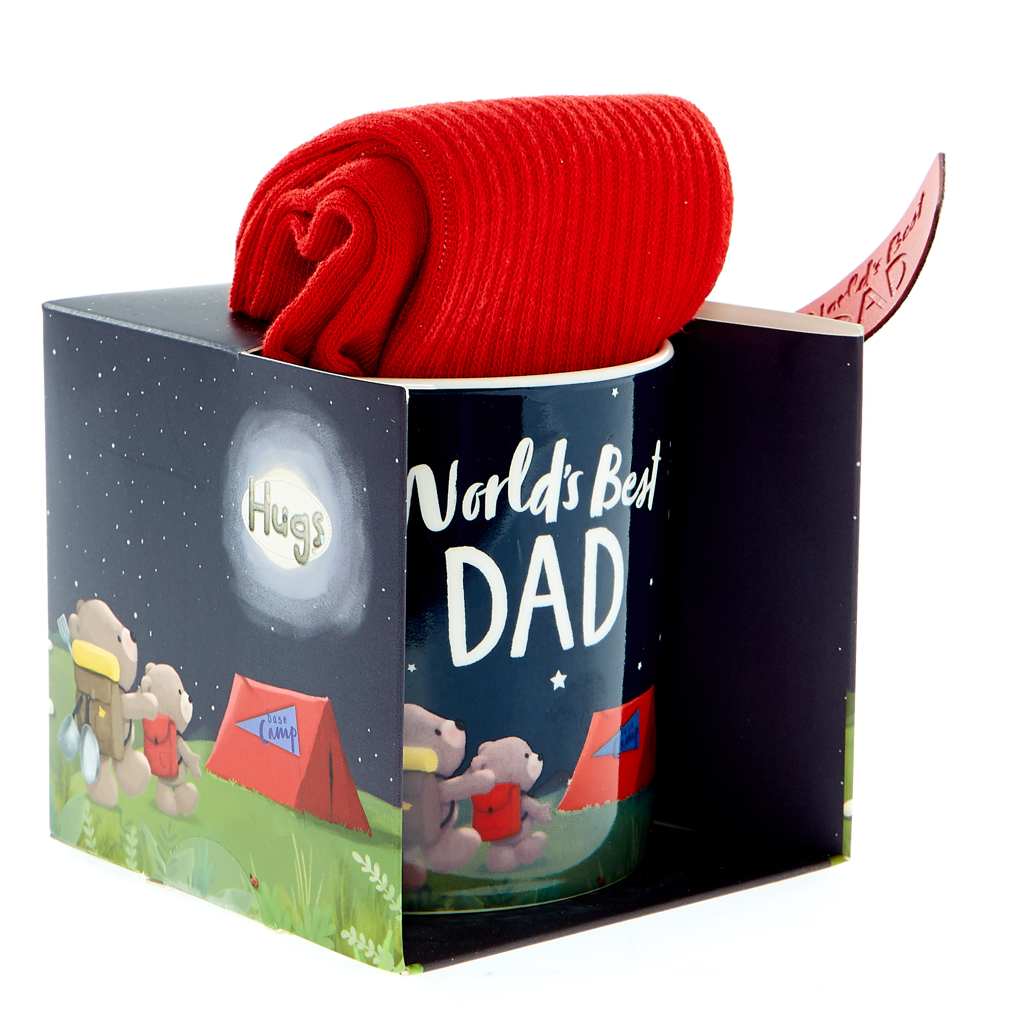 World's Best Dad Hugs Mug & Socks Set