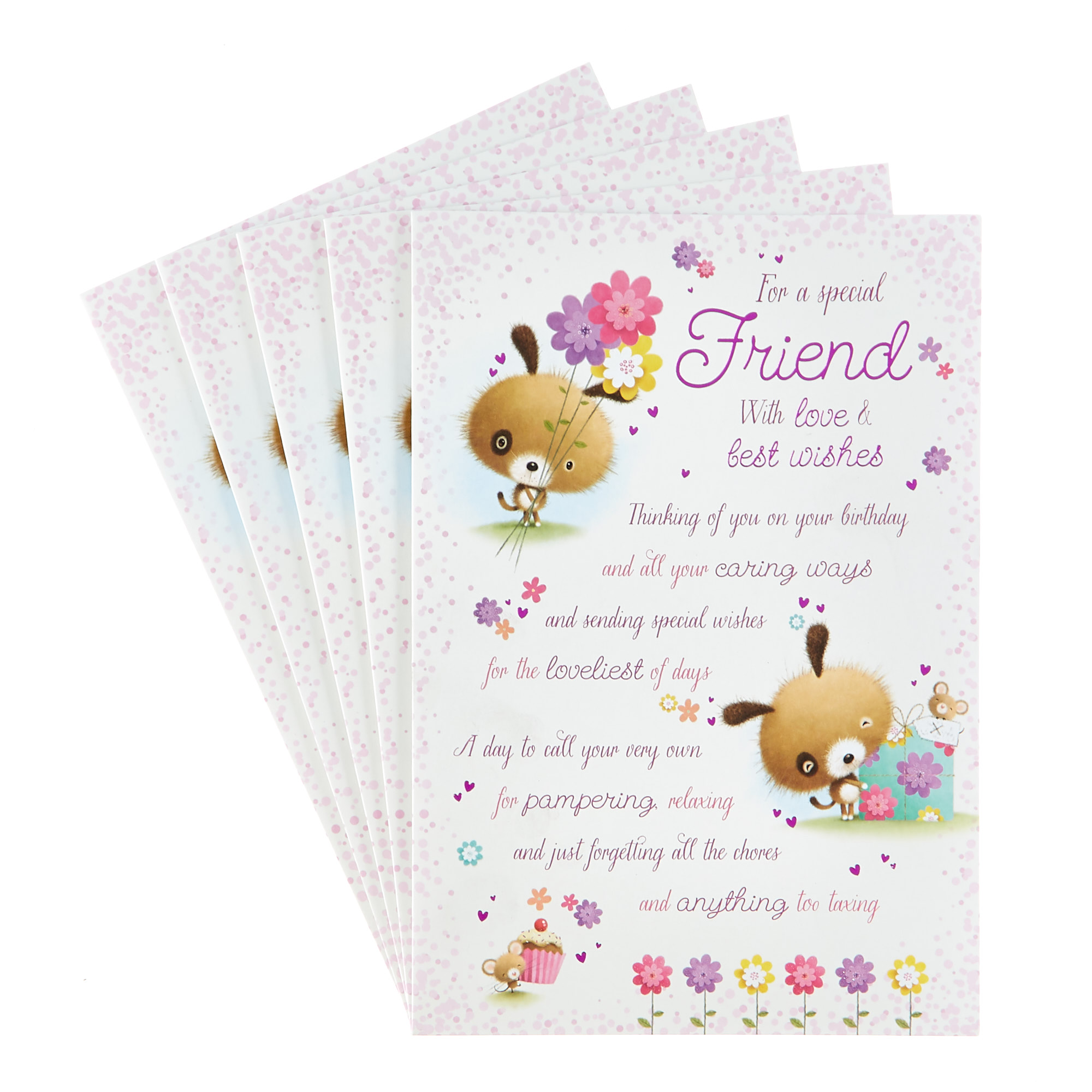 Birthday Cards - Special Friend With Love (Pack of 12)