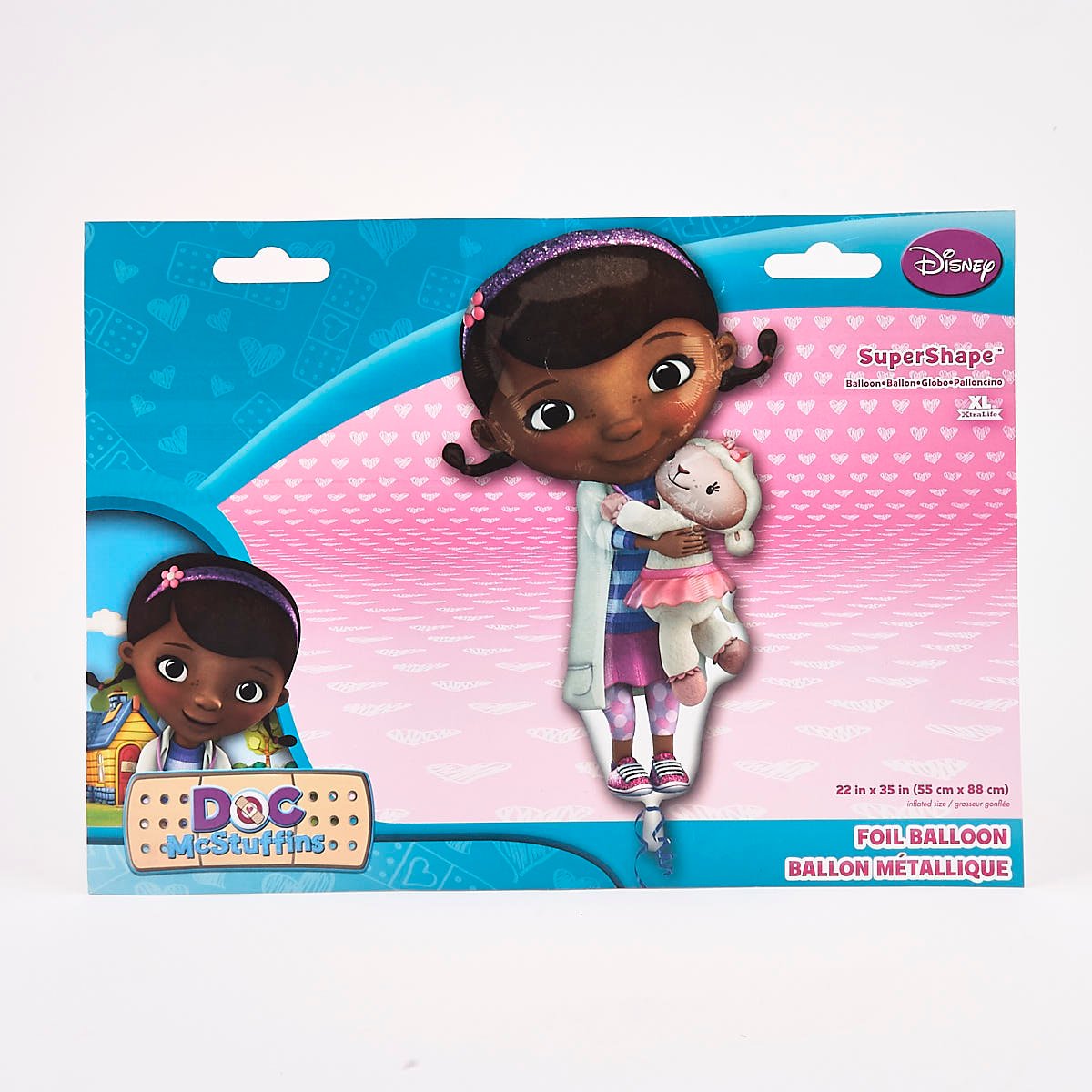 Disney Doc McStuffins Foil SuperShape Helium Balloon (Deflated)