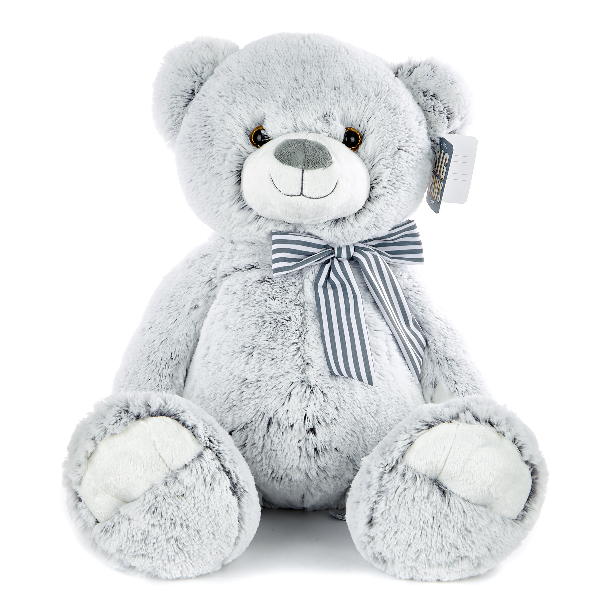Buy Large Grey Bear Soft Toy for GBP 9 