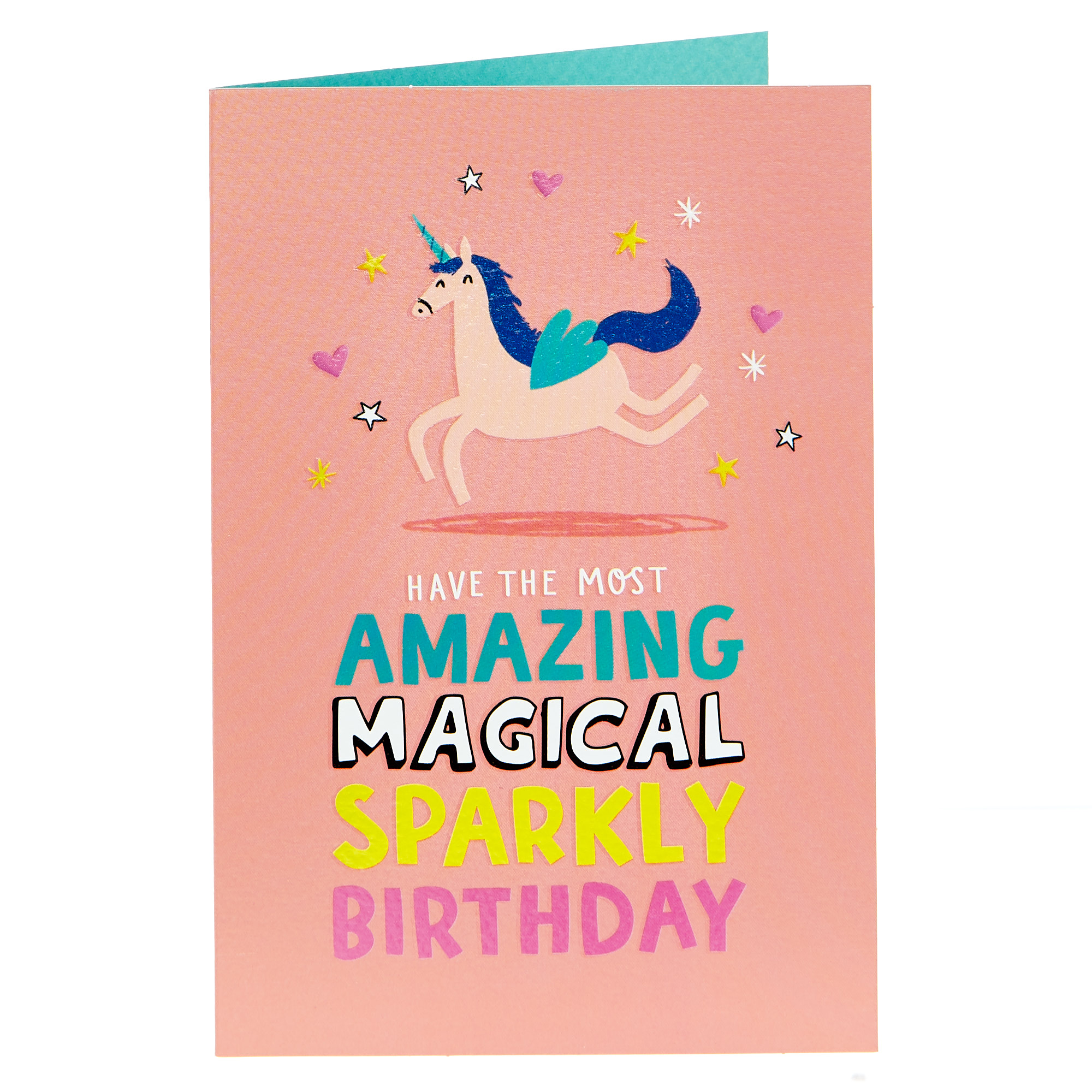 Birthday Card - Amazing Magical Sparkly