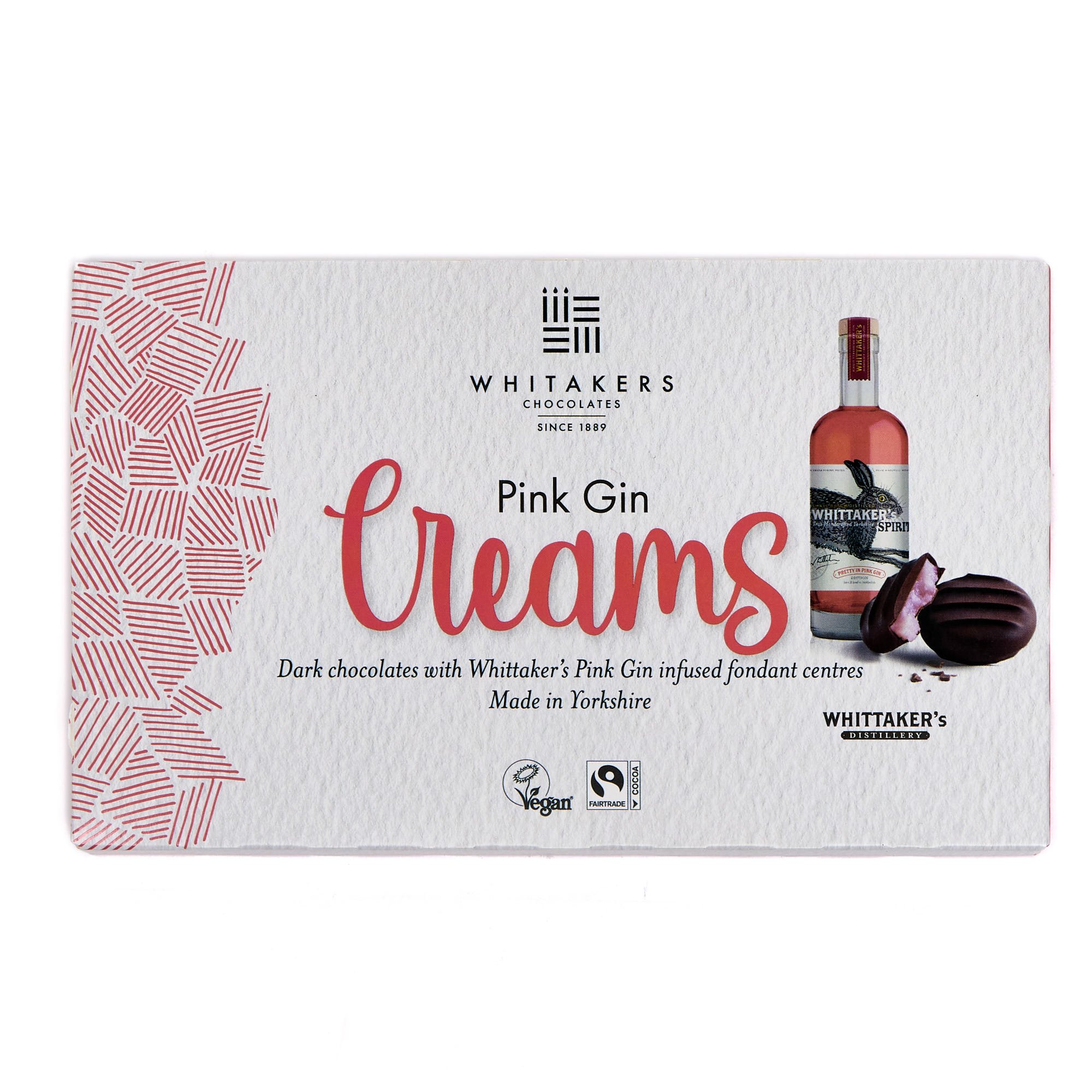 Whitakers Pink Gin Creams 150g