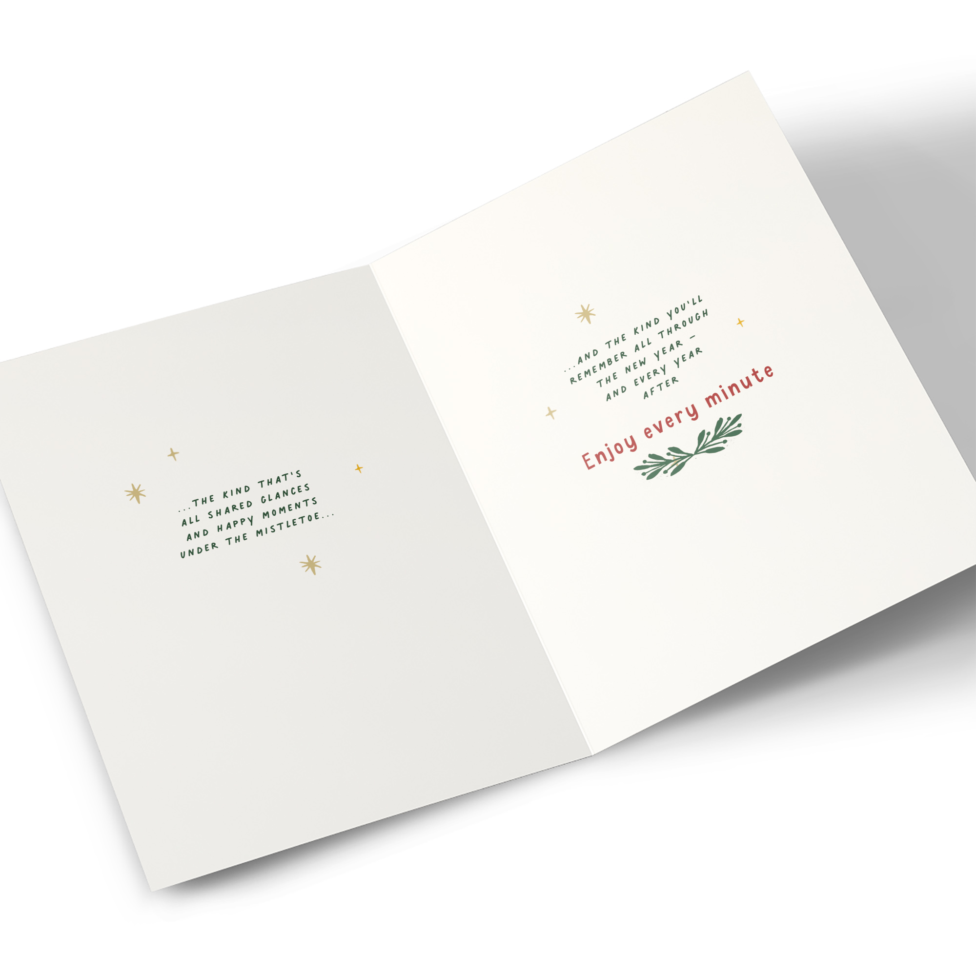 Christmas Card - Nutcracker Couple, Son & Your Fiance