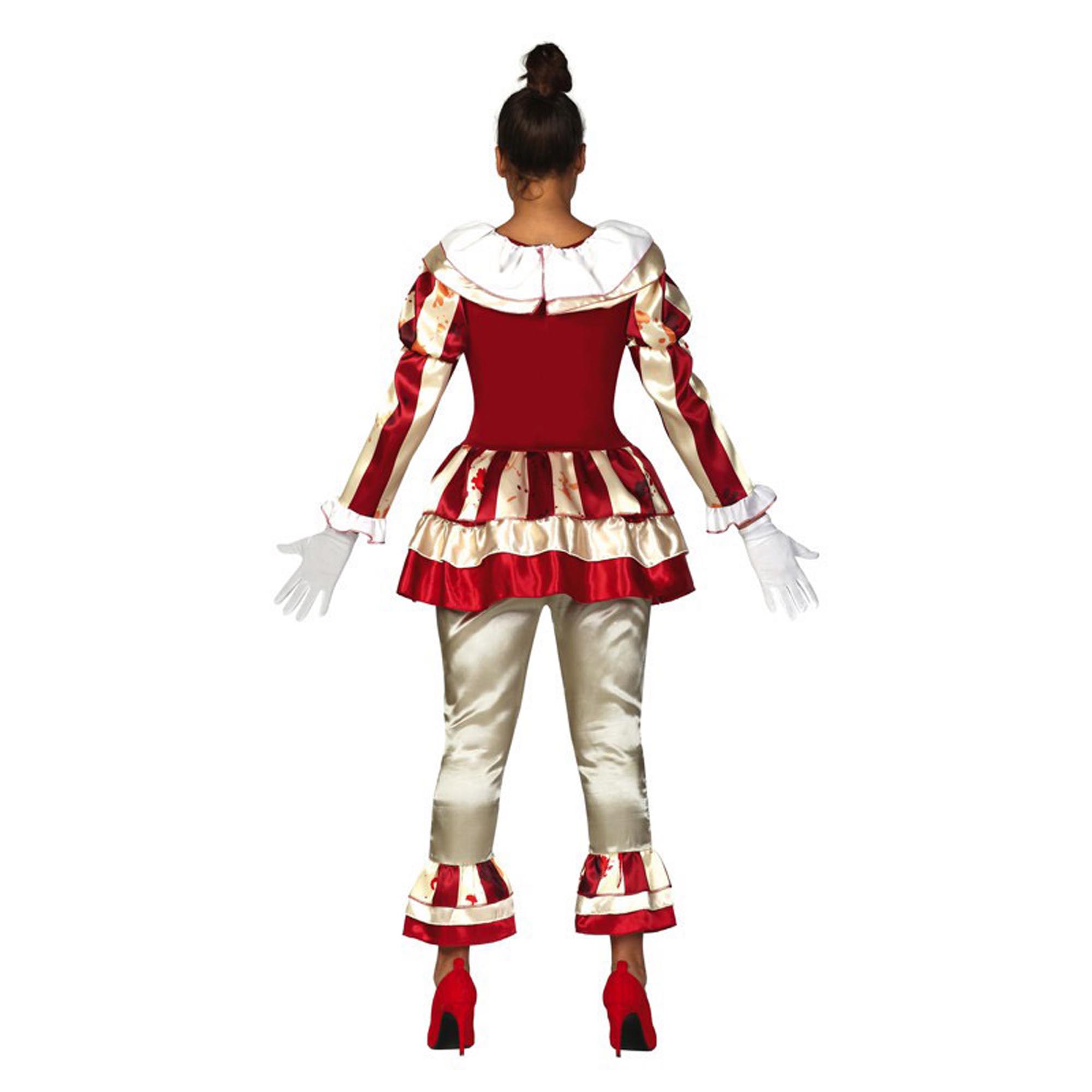 Lady Killer Clown Adult Fancy Dress Costume 
