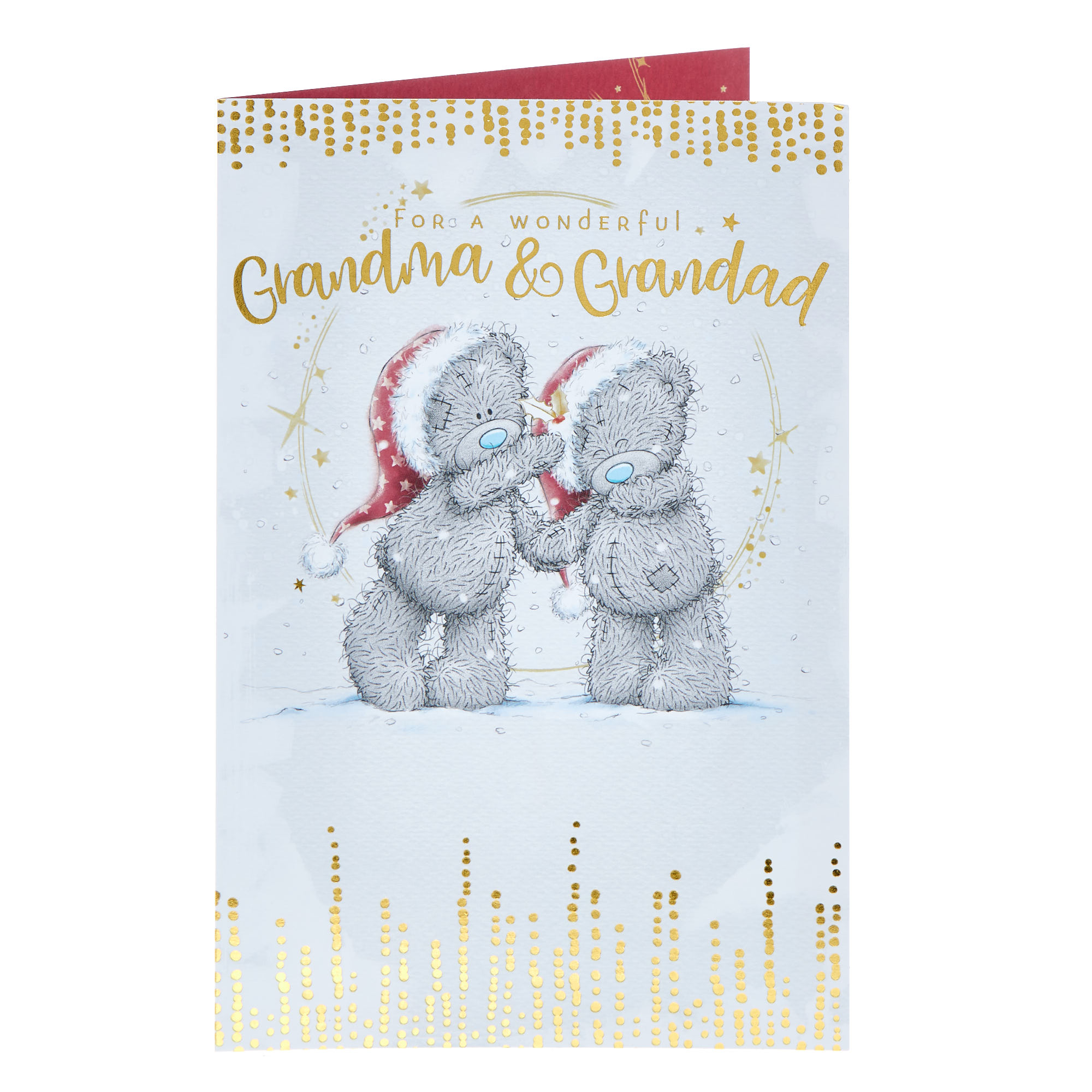Grandma & Grandad Me To You Tatty Teddy Christmas Card