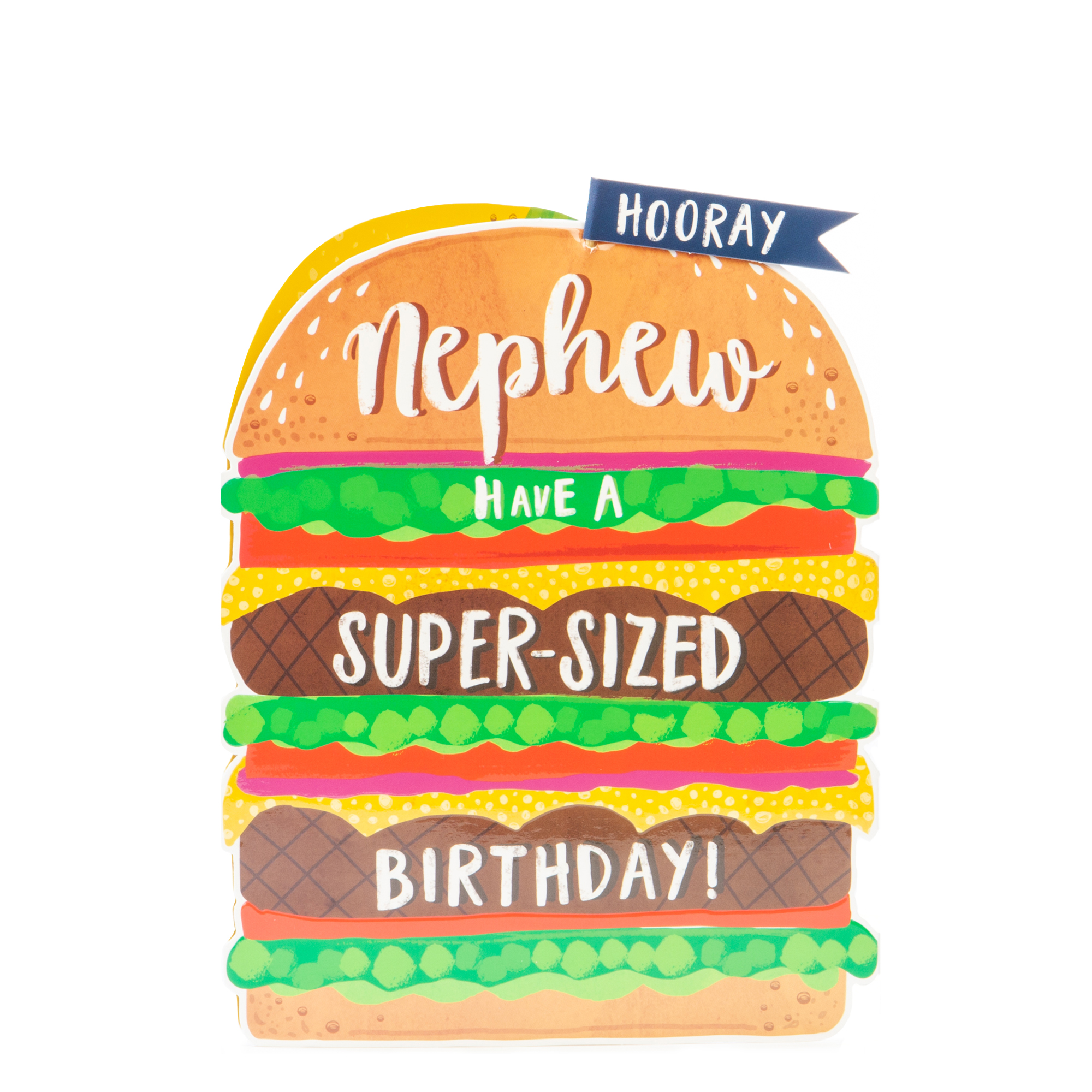 Birthday Card - Nephew, Super-Sized 