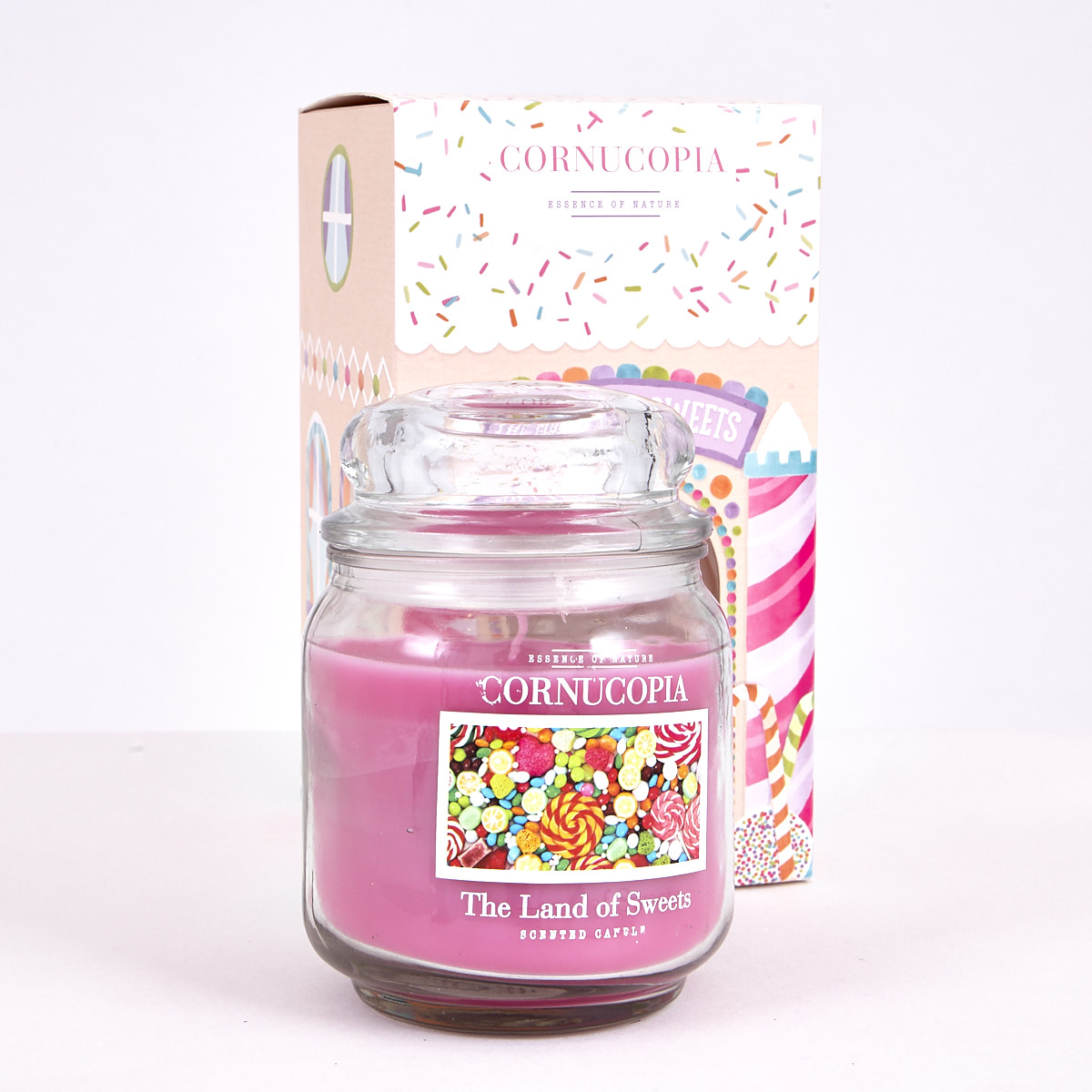 Cornucopia Boxed Land Of Sweets Scented Candle