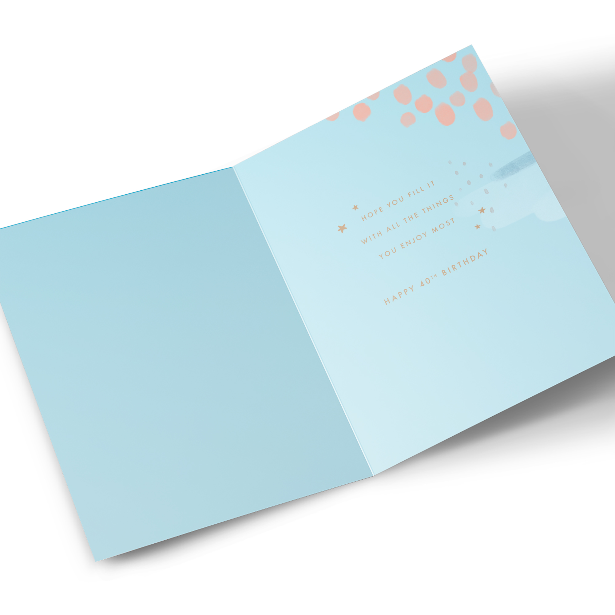 40th Birthday Card - For A Special Brother Birthday Cake