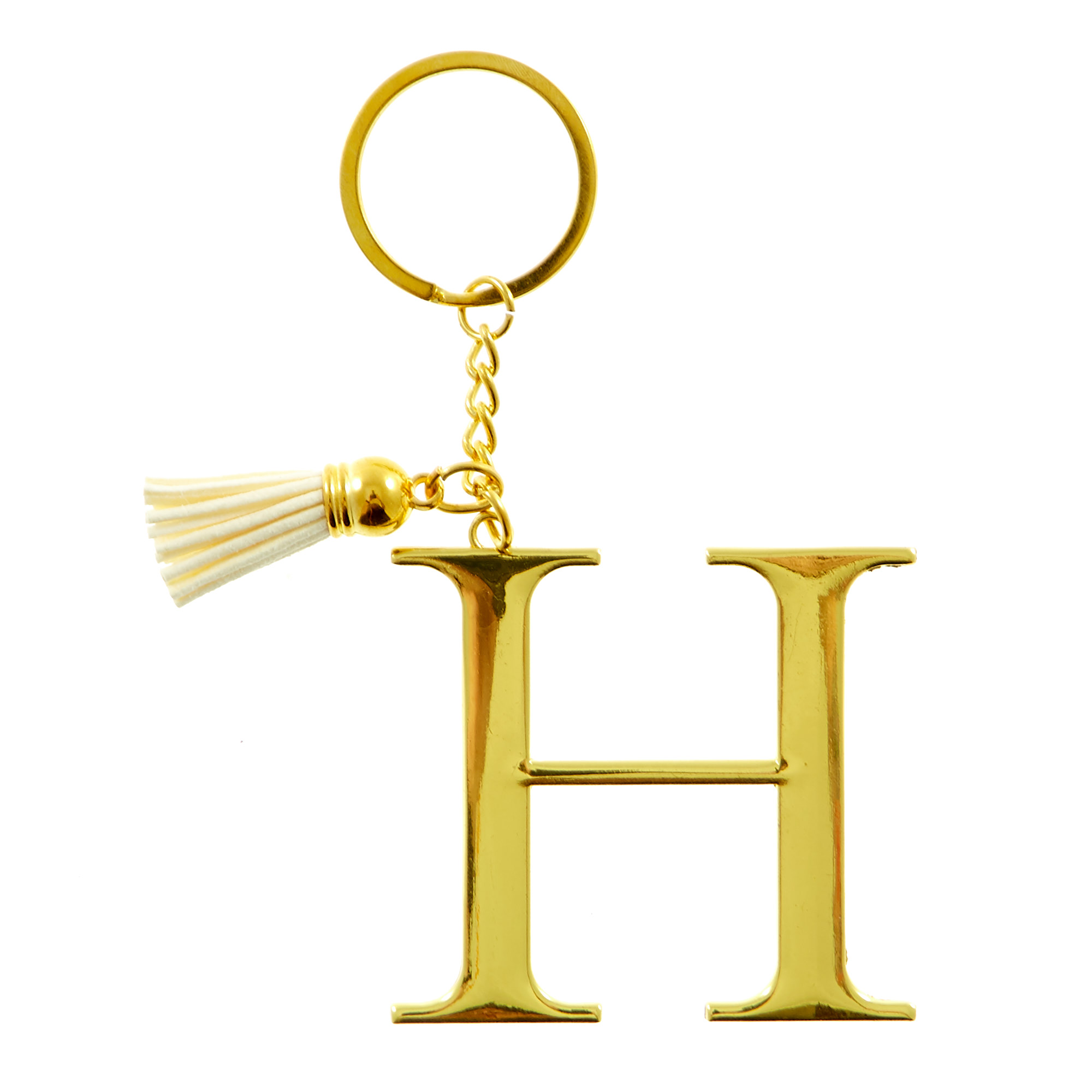 Letter H Key Ring