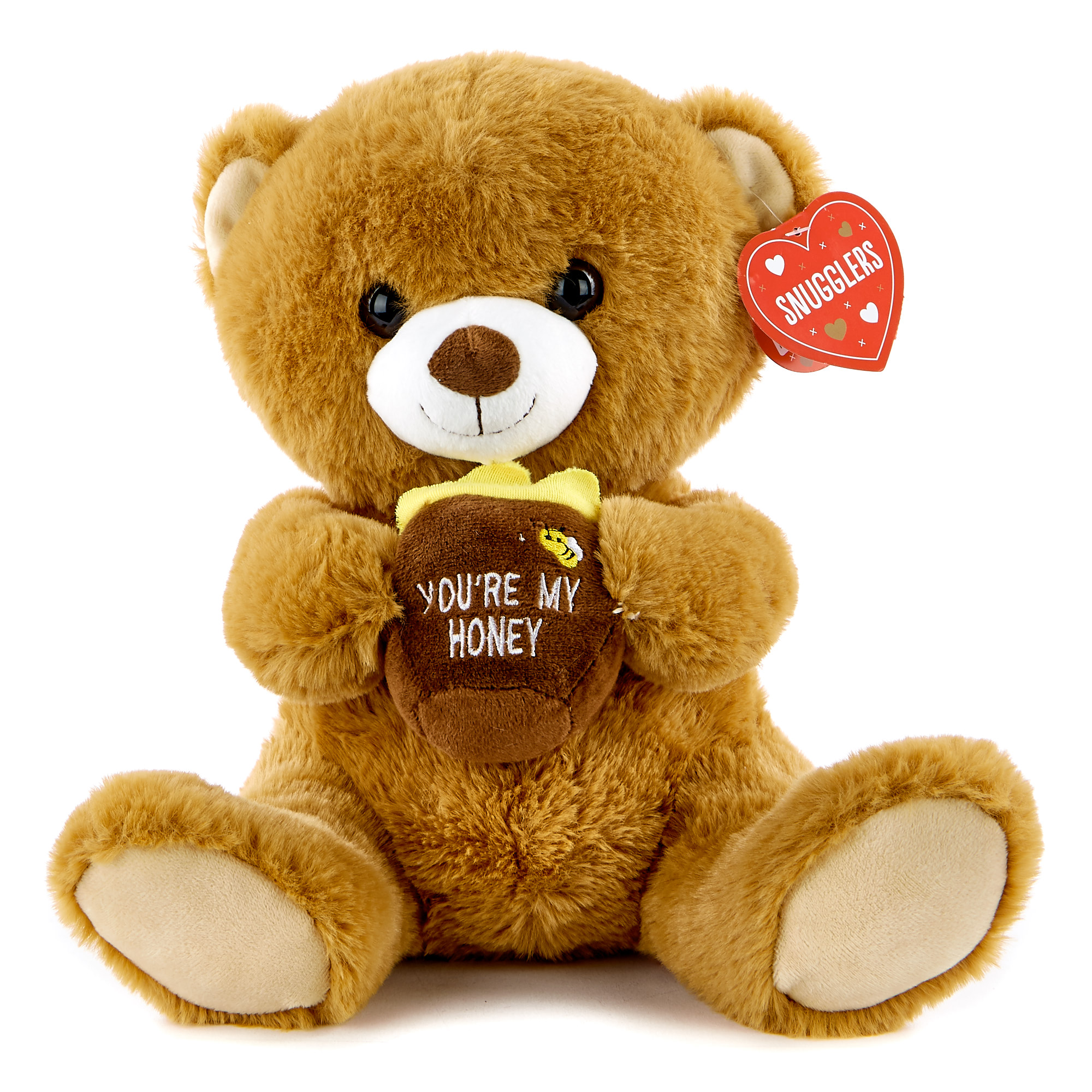 Bear & Honey Pot Valentine's Day Soft Toy