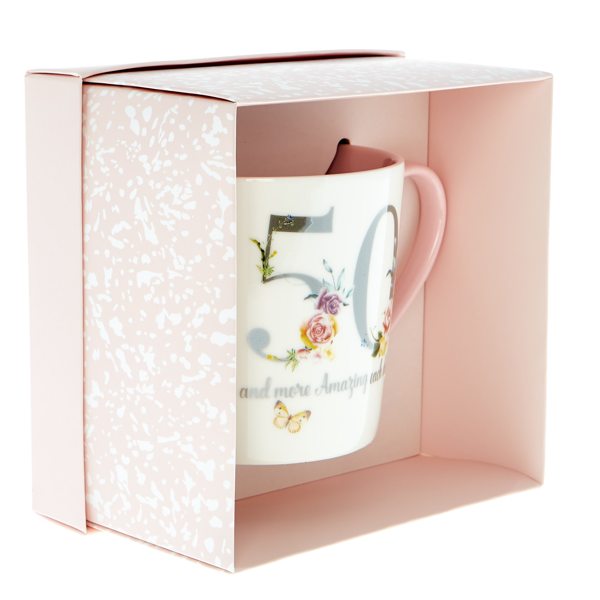 50th Birthday Mug In A Box - More Amazing Each Day
