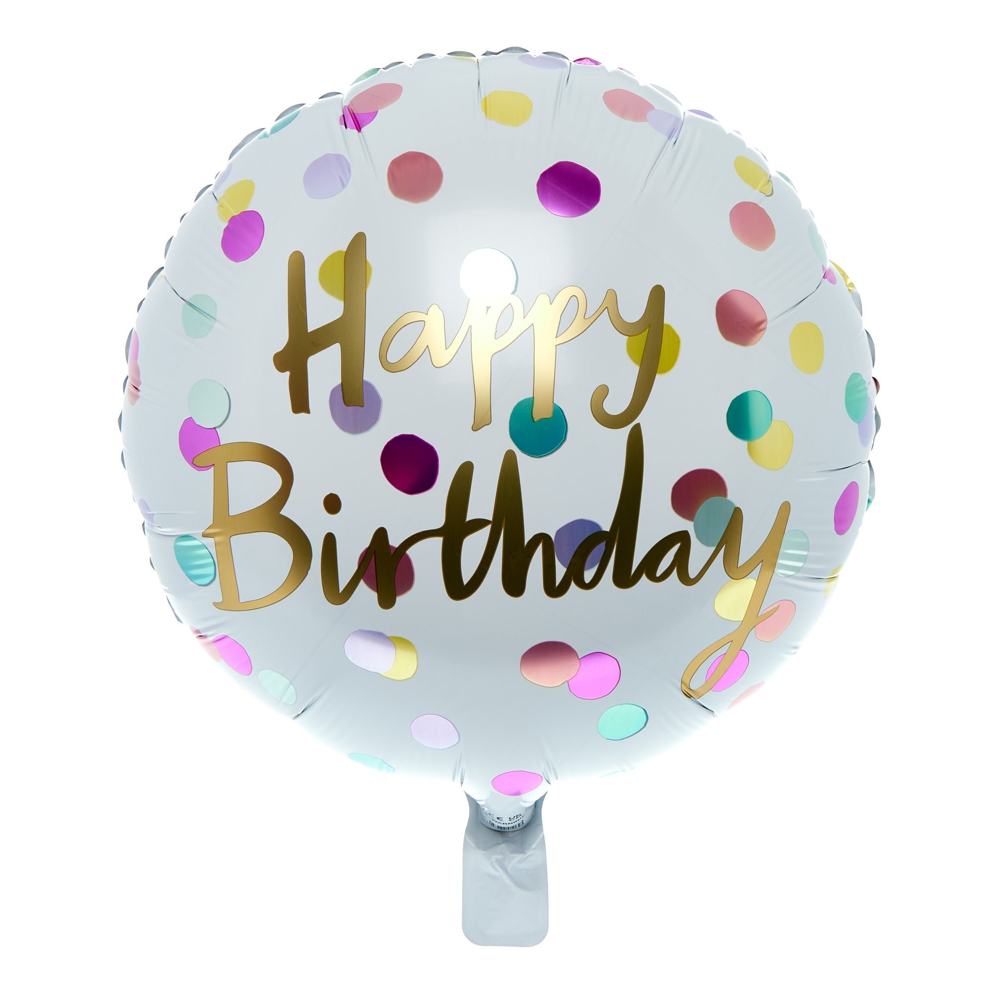 Polka Happy Birthday Balloon Bouquet - DELIVERED INFLATED!