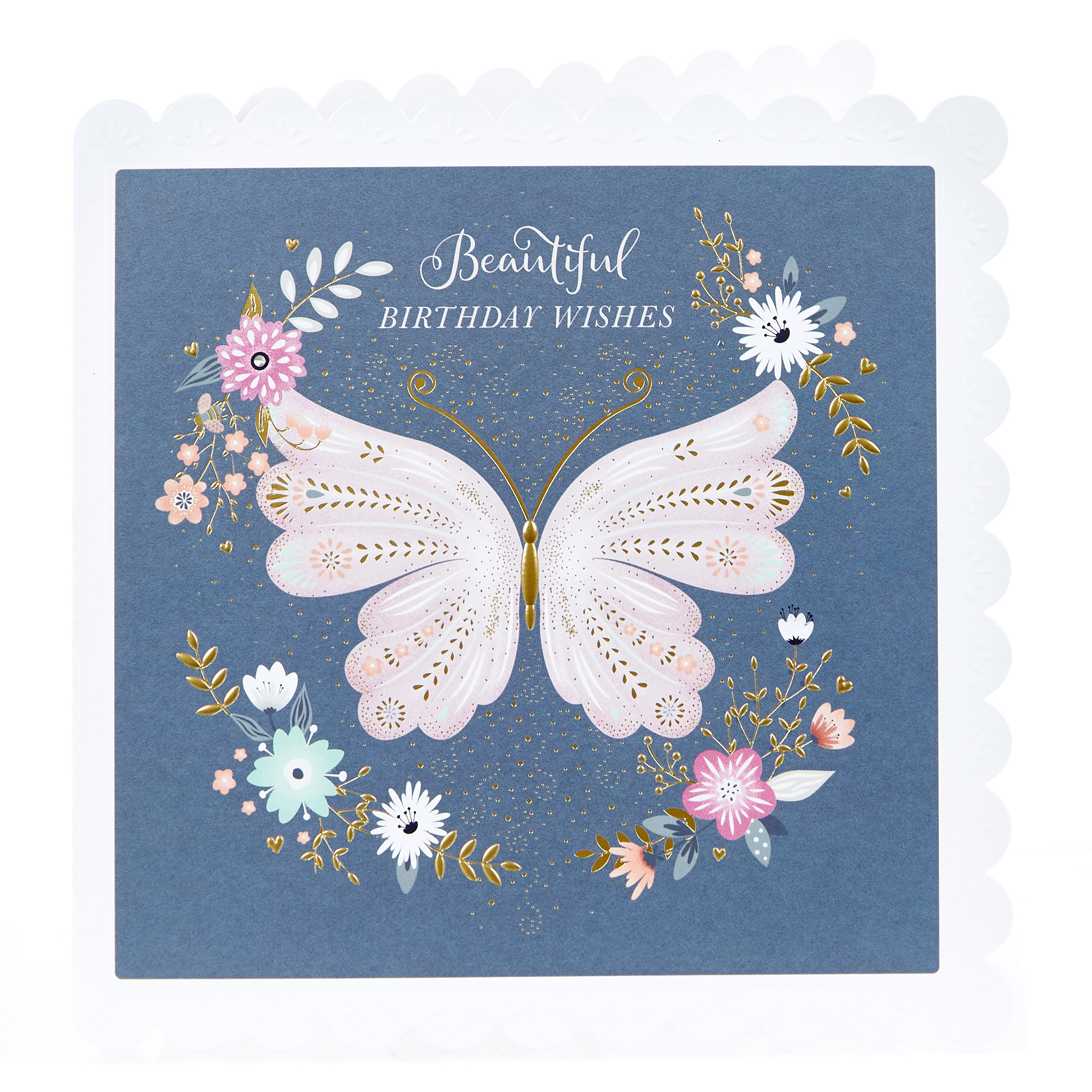 Birthday Card - Beautiful Butterfly