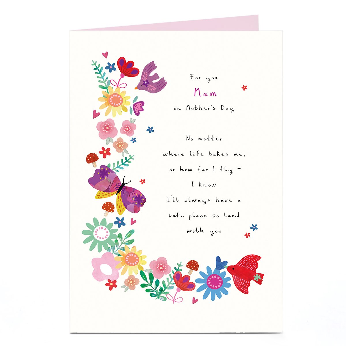 Mother's Day Card - For You Mam On Mother's Day