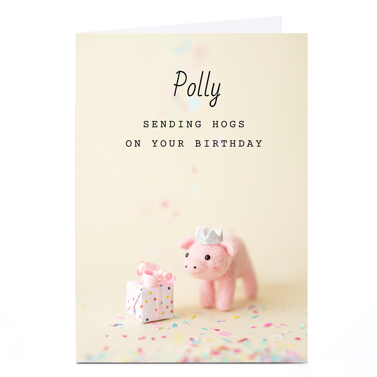 Personalised Lemon and Sugar Birthday Card - Sending Hogs 