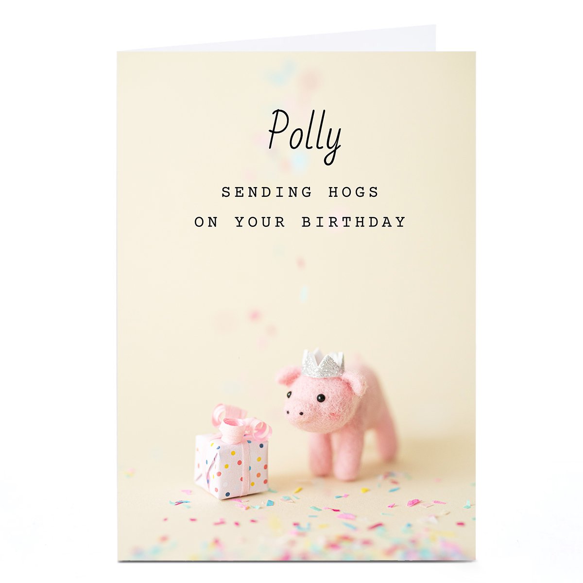 Personalised Lemon and Sugar Birthday Card - Sending Hogs 