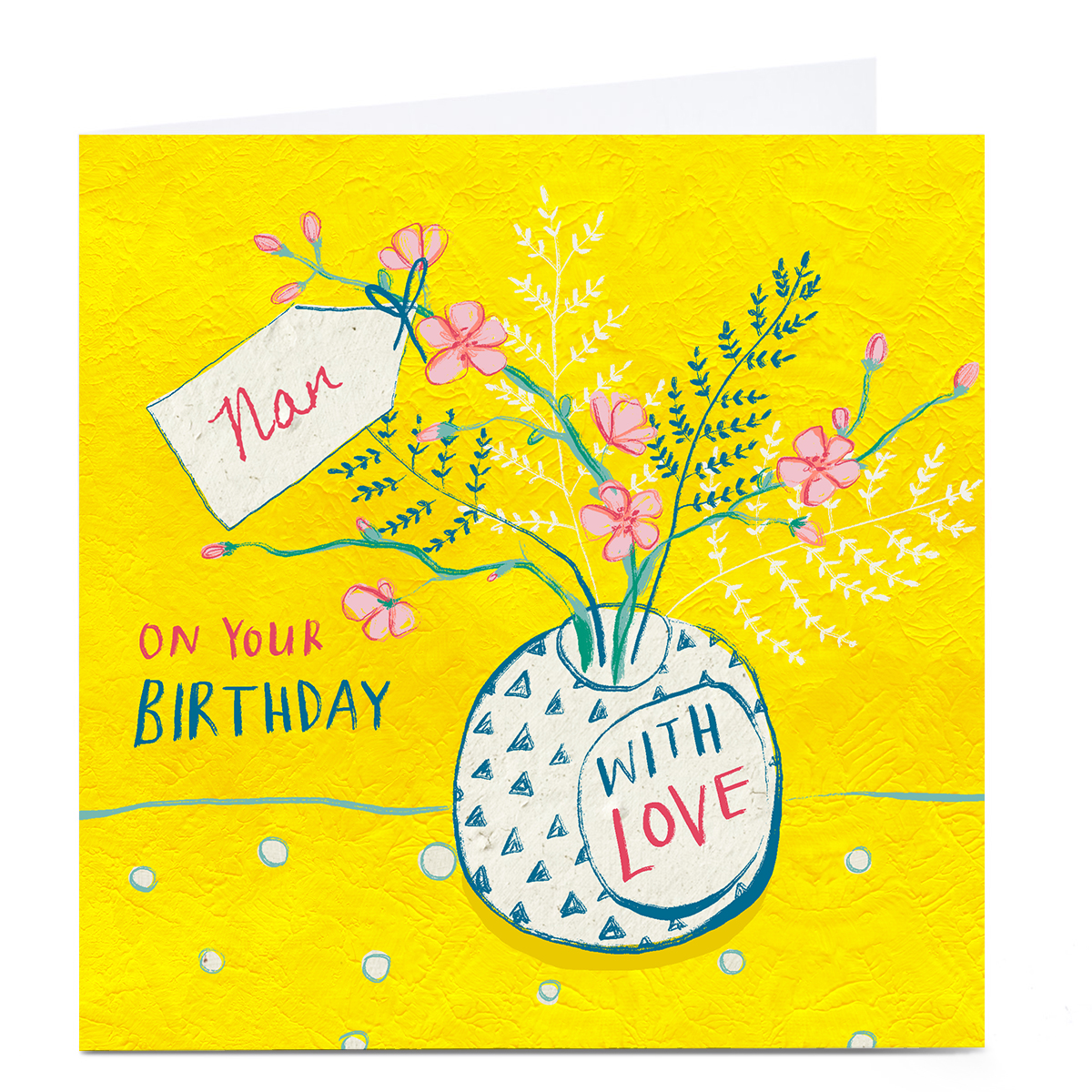 Personalised Emma Valenghi Birthday Card - With Love
