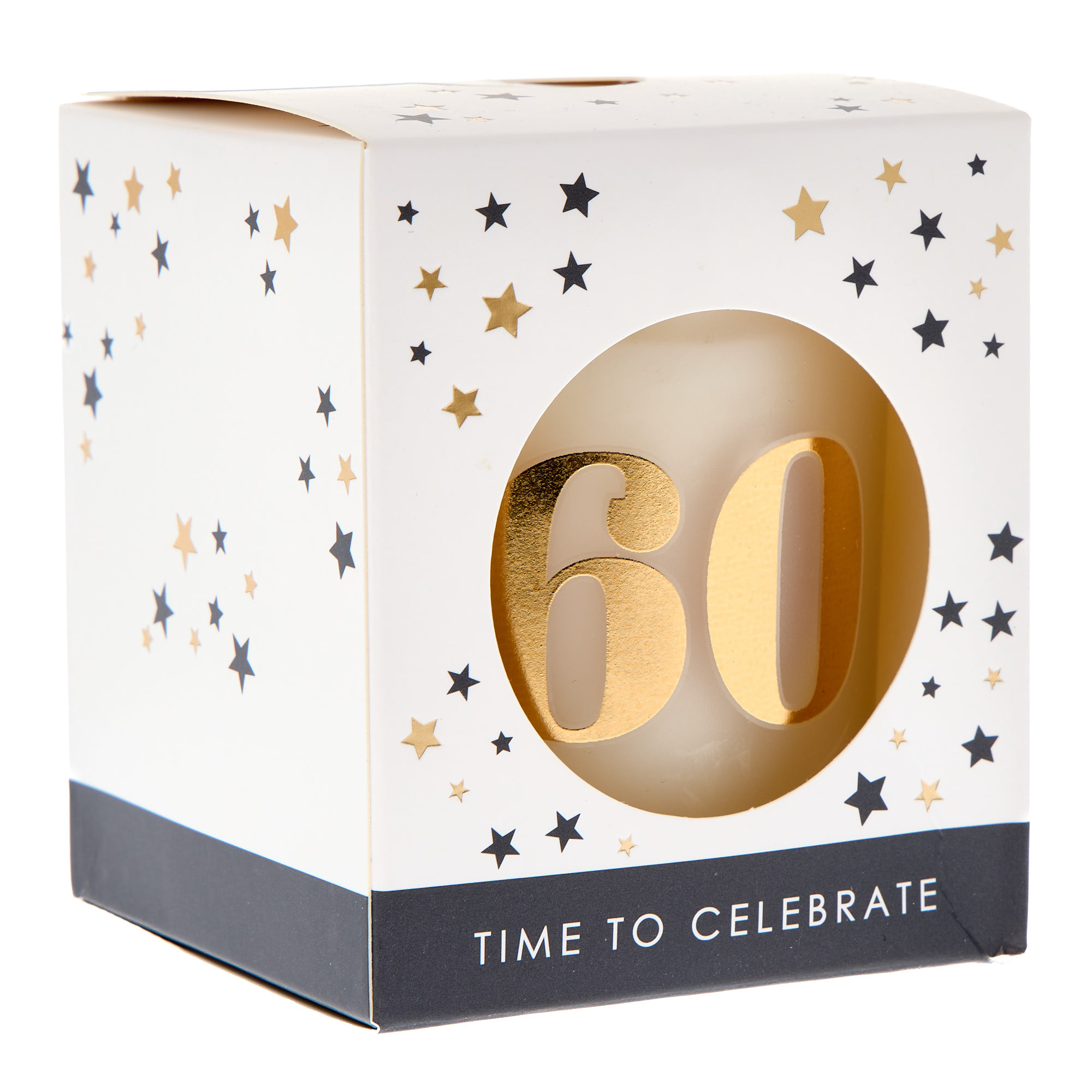 60th Birthday Pomegranate Scented Candle