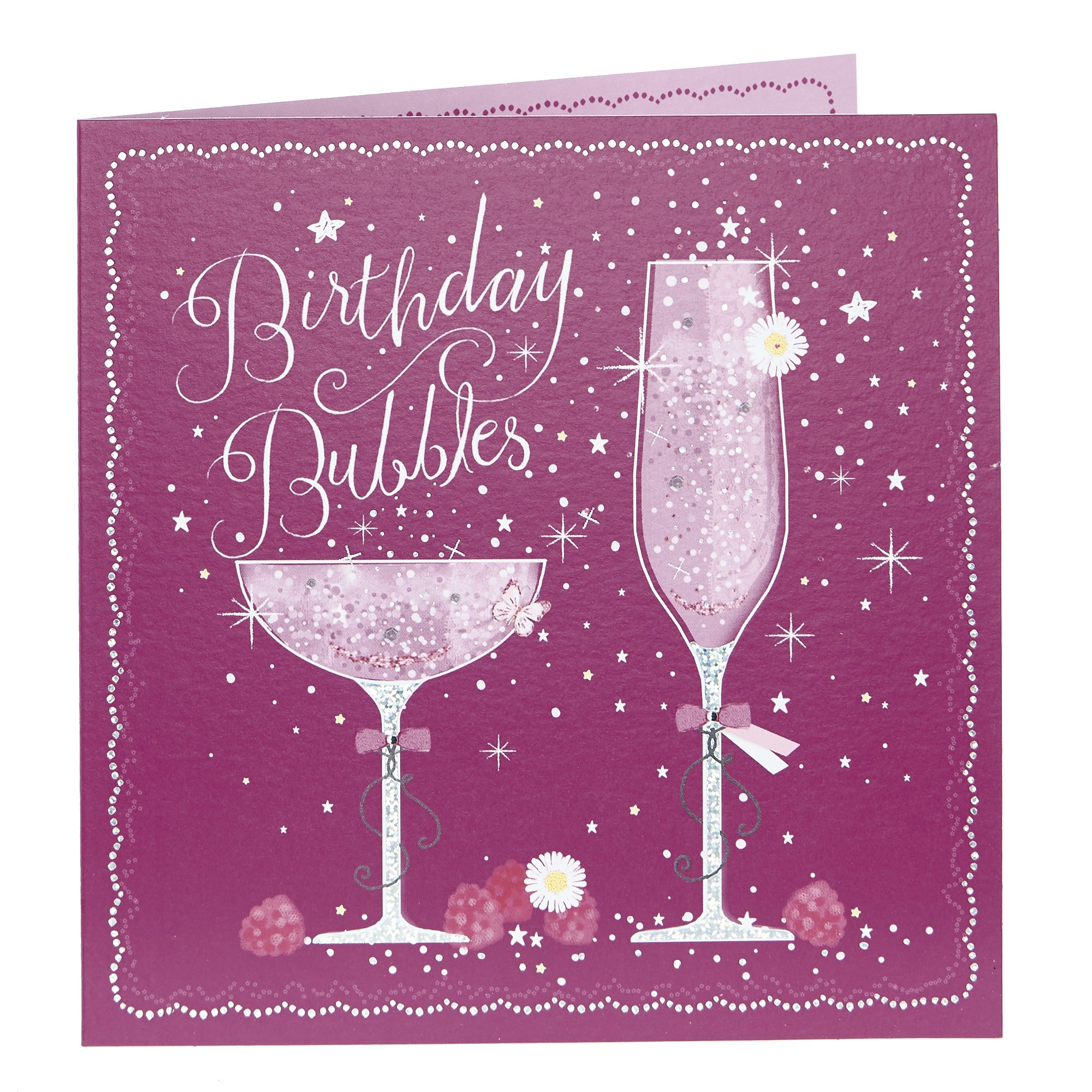 buy birthday card birthday bubbles for gbp 099 card factory uk