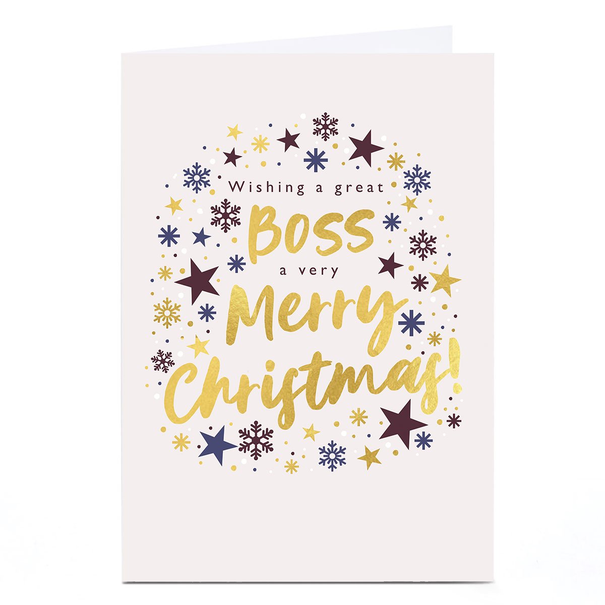 Christmas Card - A Great Boss