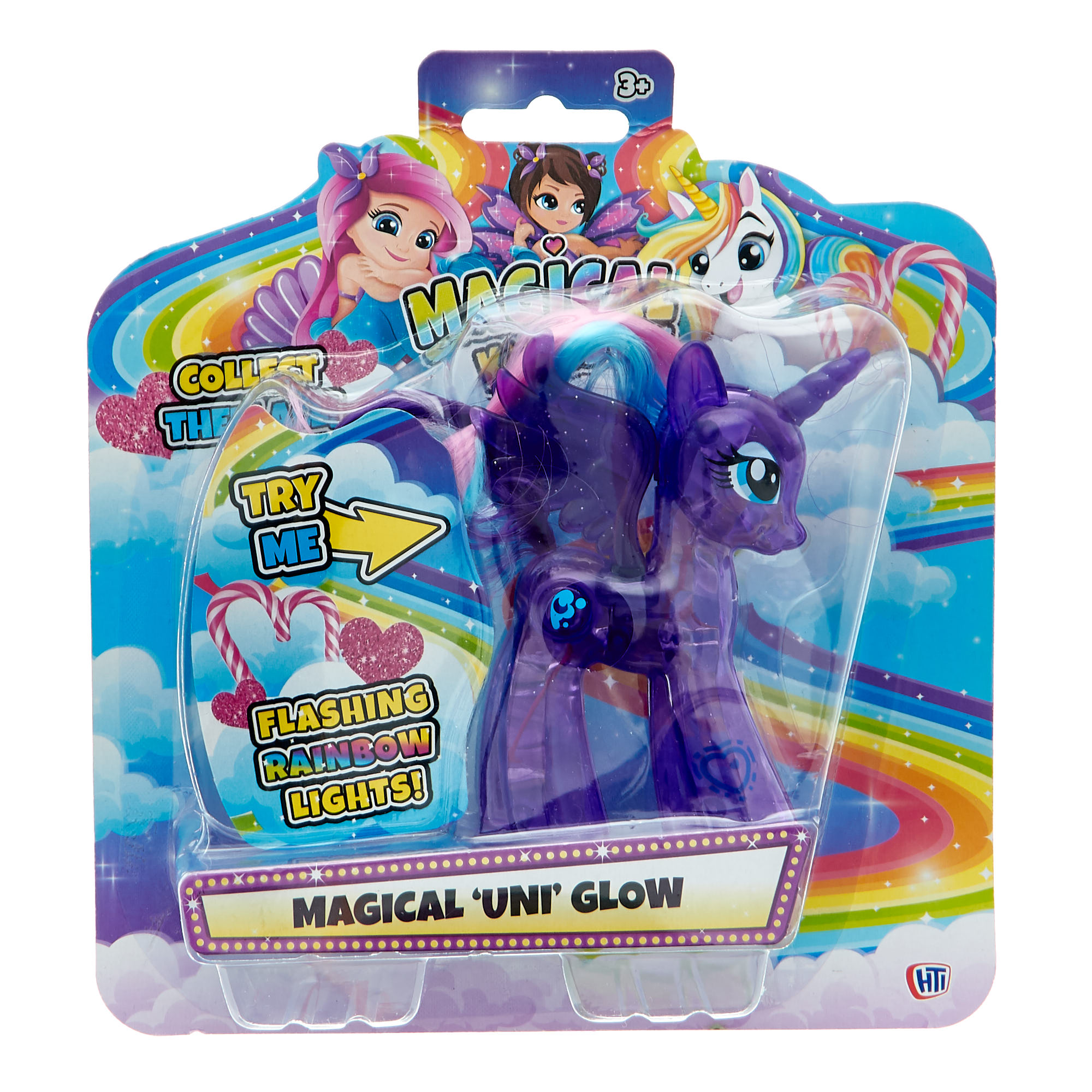 Magical 'Uni' Glow Light-Up Unicorn Toy (Lucky Dip)