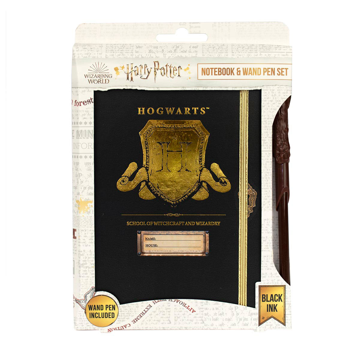 Harry Potter Notebook & Wand Pen Set