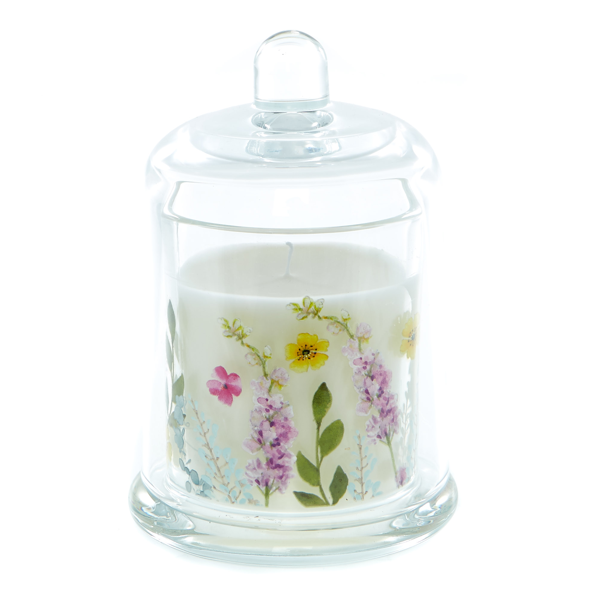 Mum Ivy & Rose Scented Candle In A Bell Jar