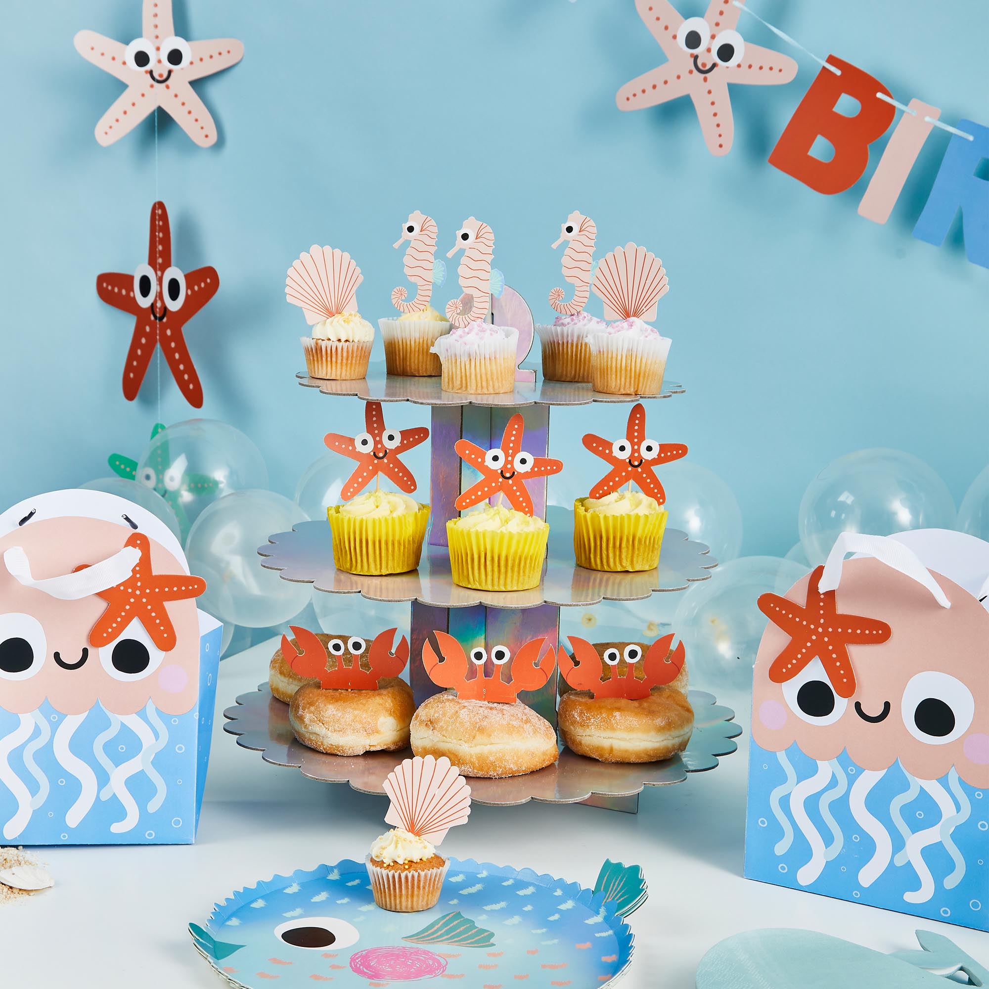 Sea Friends Food Picks - Pack of 12