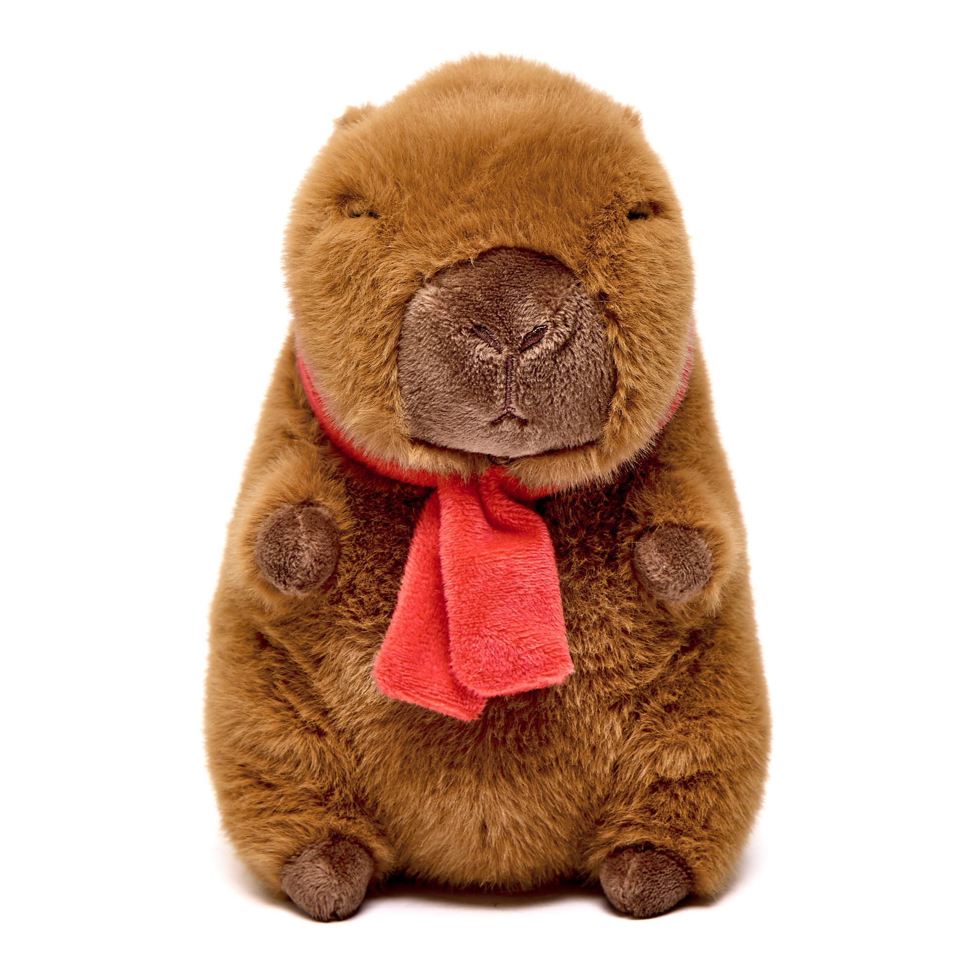 RichRabbit Peluche Capybara Calciatore Morbidissimo - Giocattolo In Pile Marrone 22cm (9 Pollici) - Regalo Carino Per Bambini