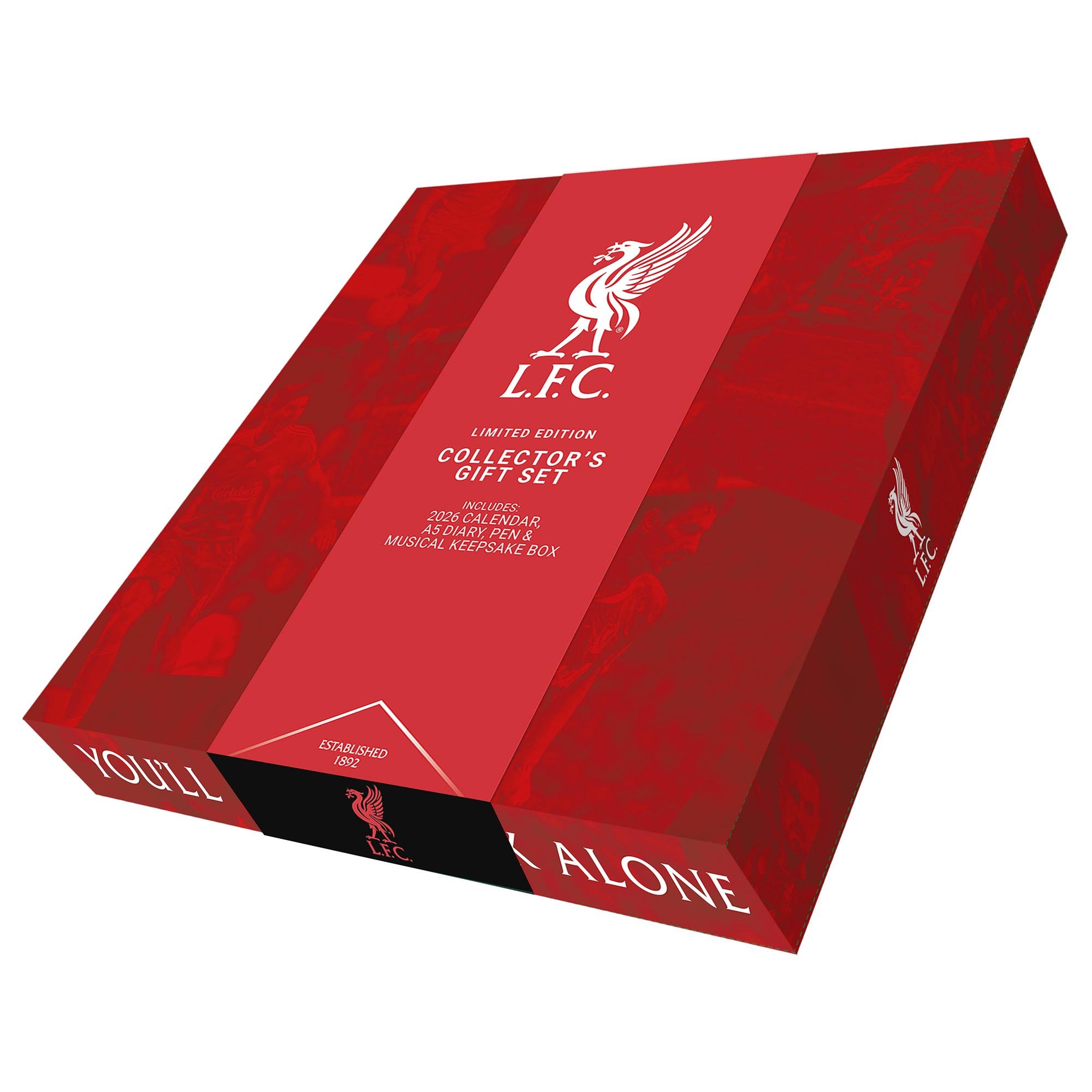 Liverpool FC 2026 Calendar & Diary Musical Gift Box