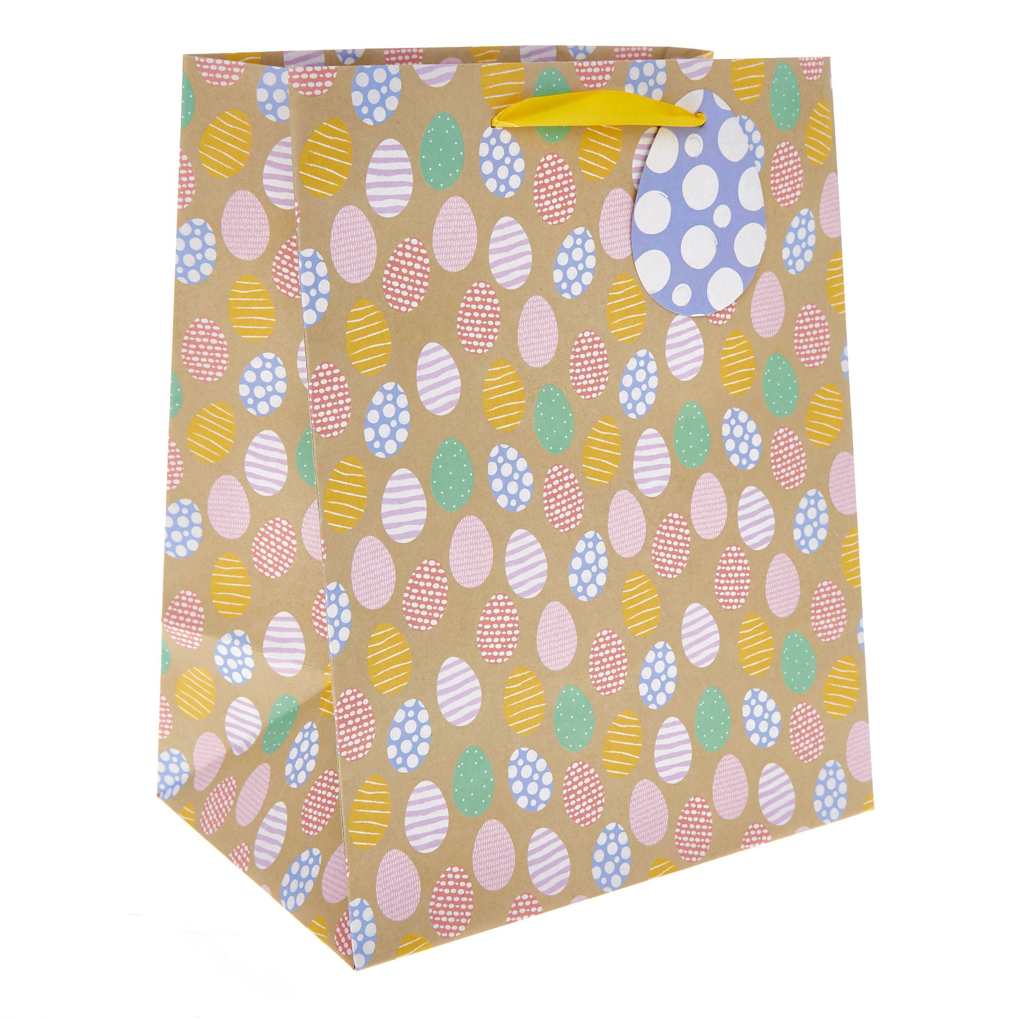 Easter Eggs Large Portrait Gift Bag
