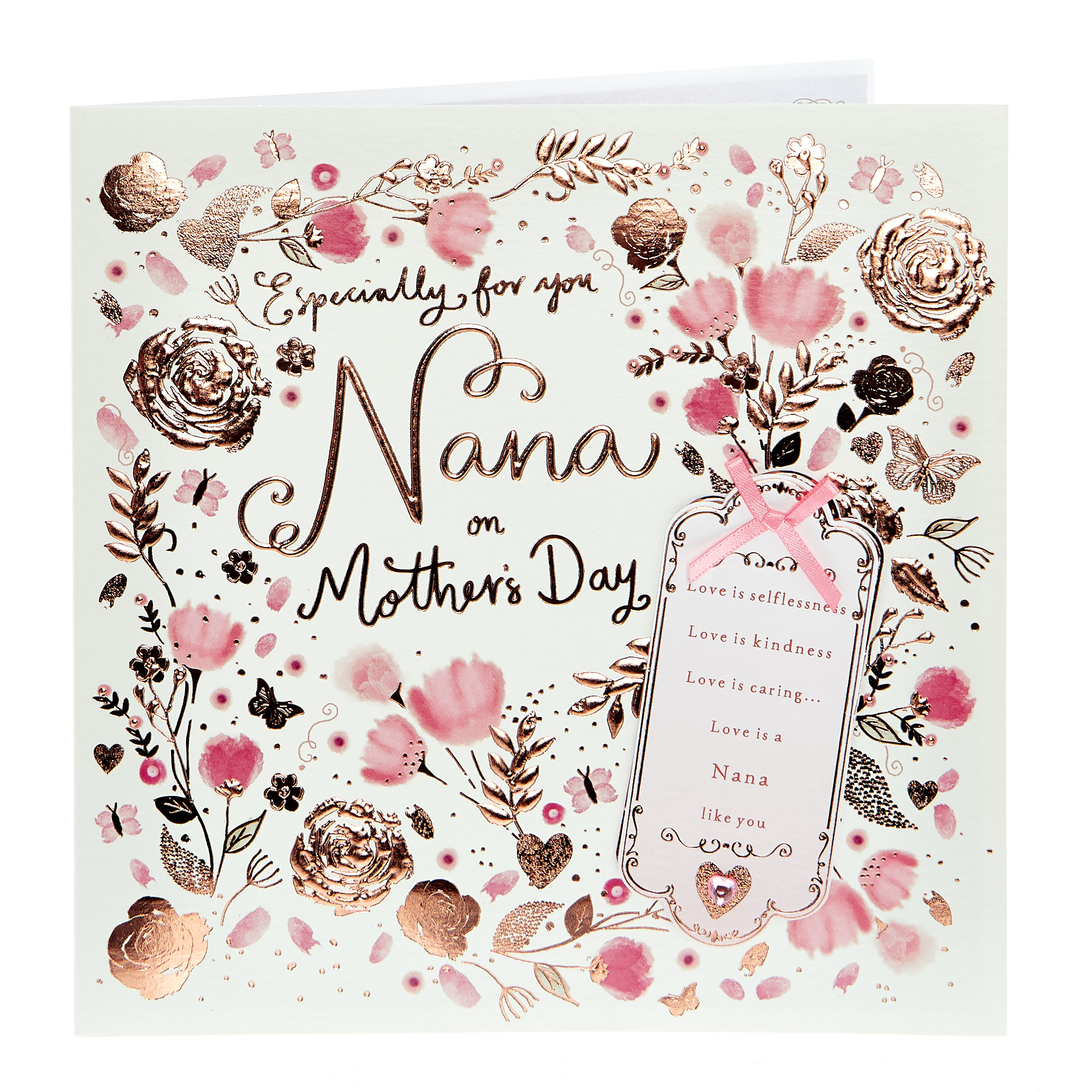 Exquisite Collection Mother's Day Card - For You Nana 