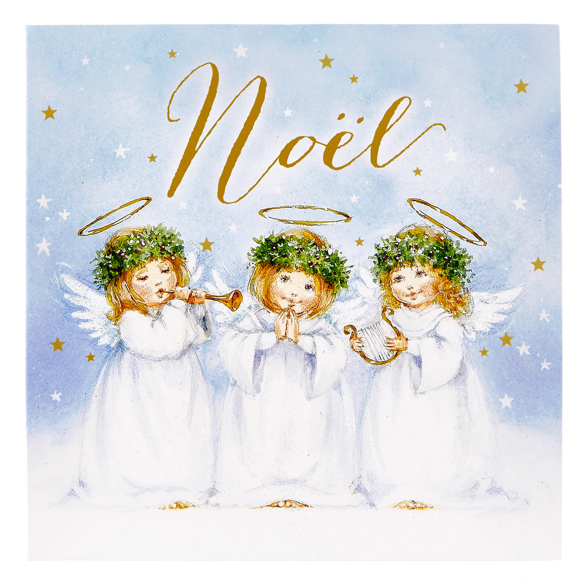 Charity Christmas Cards - Angel Choir Pack Of 10